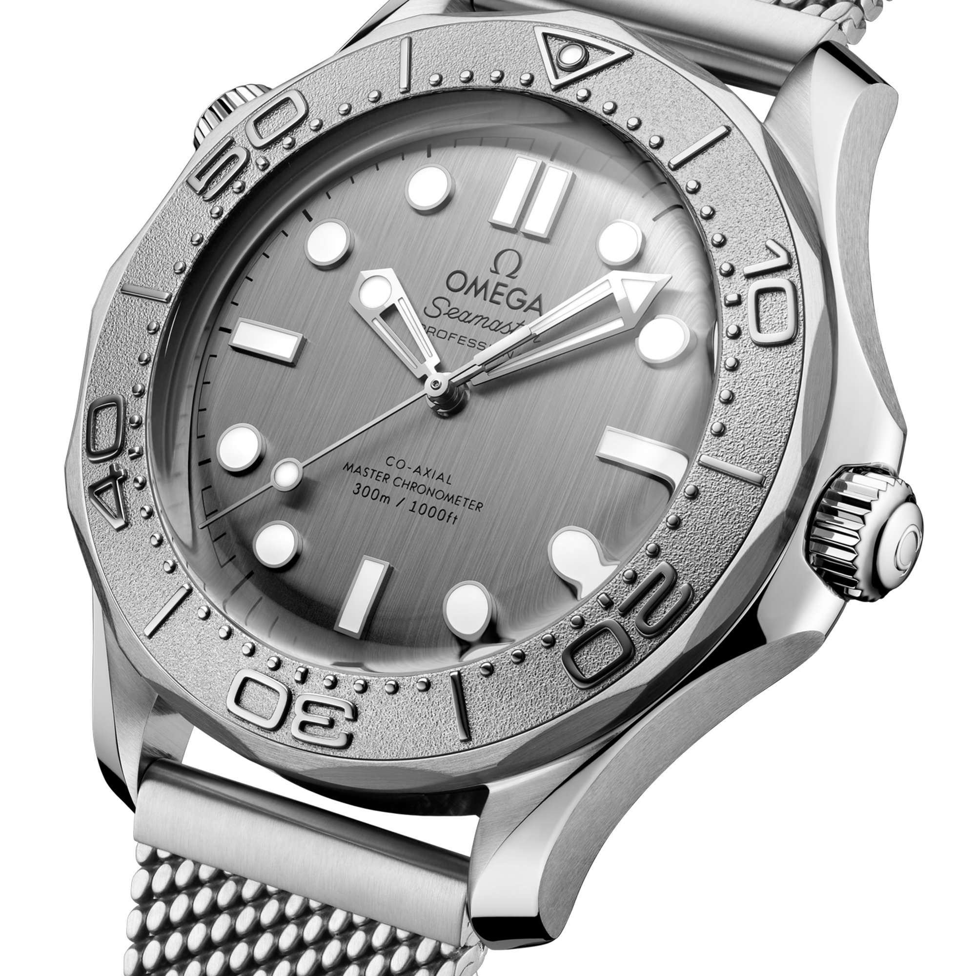 Seamaster Diver 300m Titanium & Steel Grey Dial 42mm Product Image 3