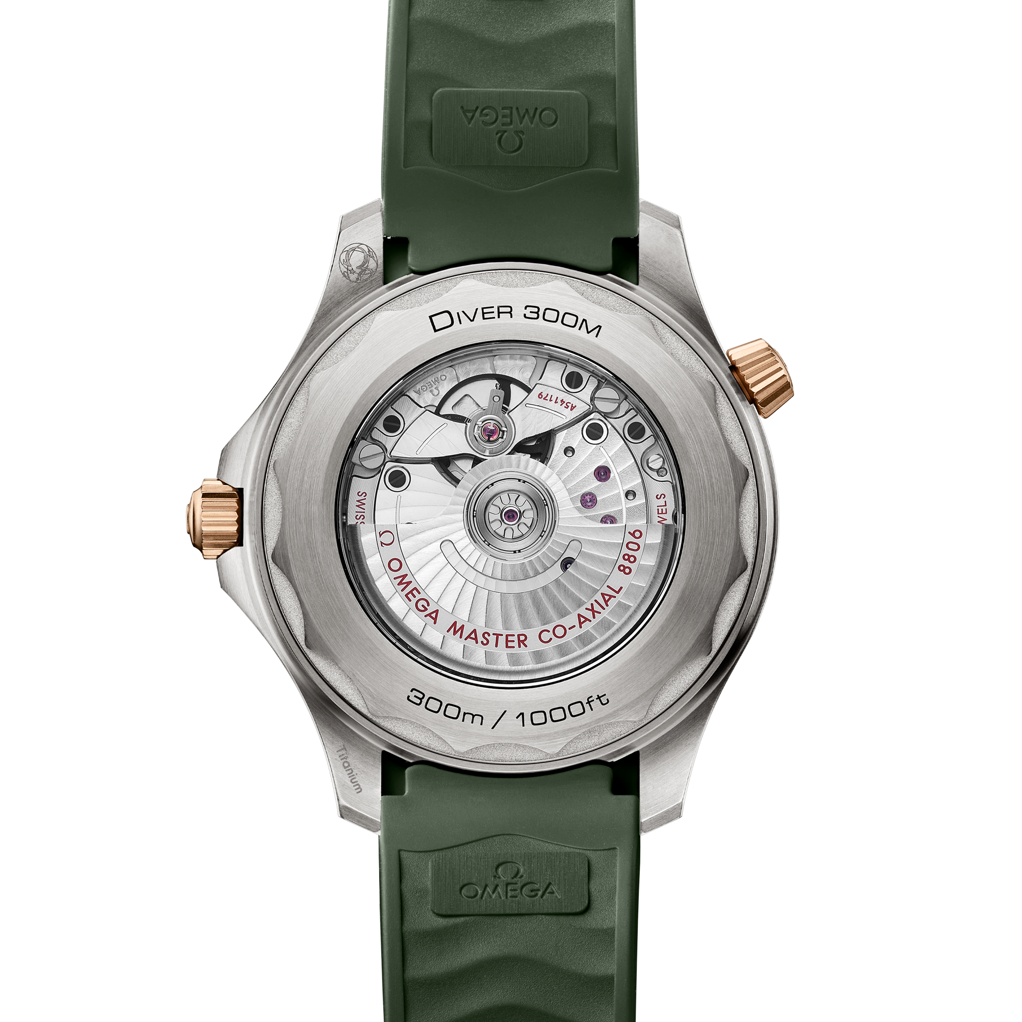 Seamaster Diver 300m Bronze Gold & Titanium Green Dial 42mm Product Image 2