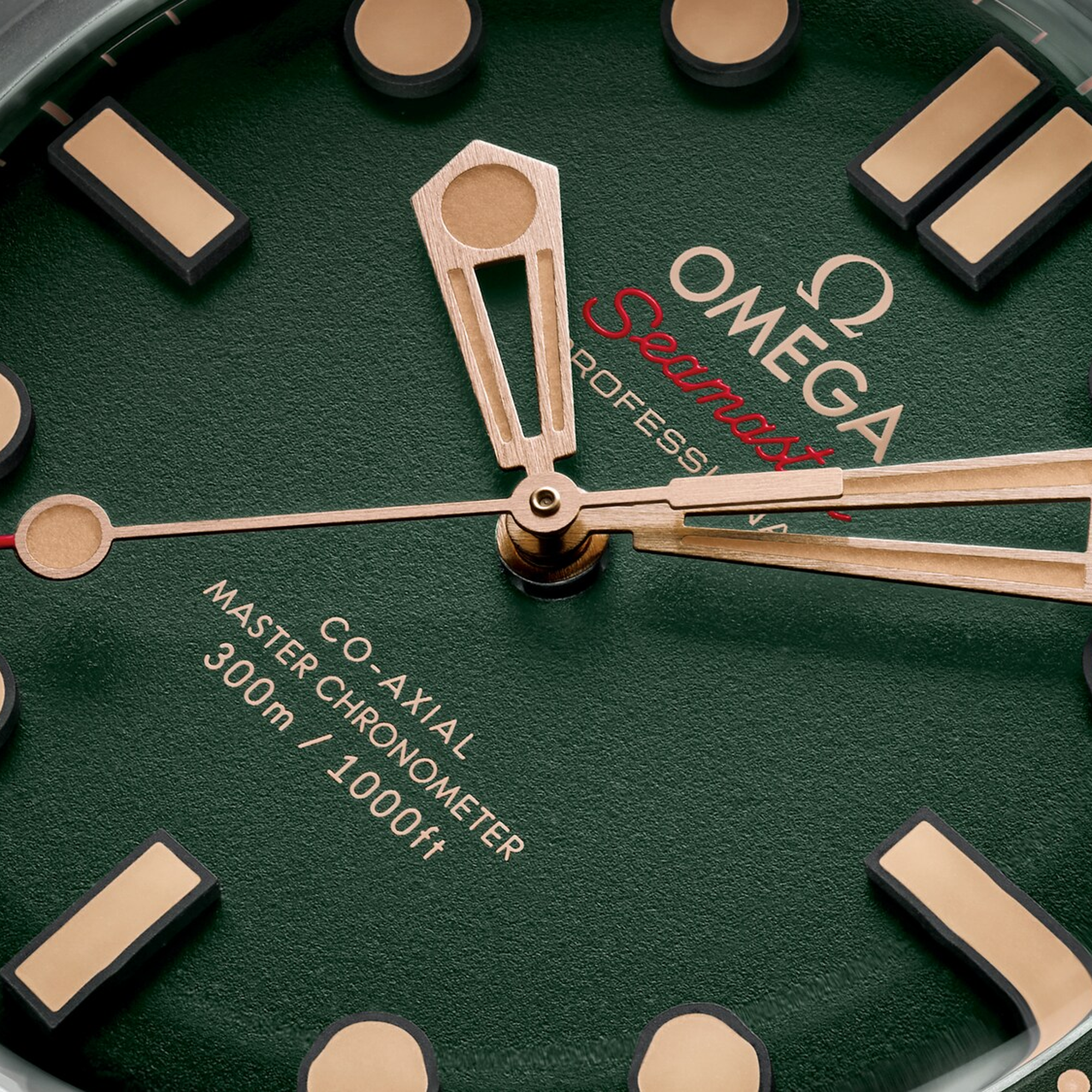 Seamaster Diver 300m Bronze Gold & Titanium Green Dial 42mm Product Image 5
