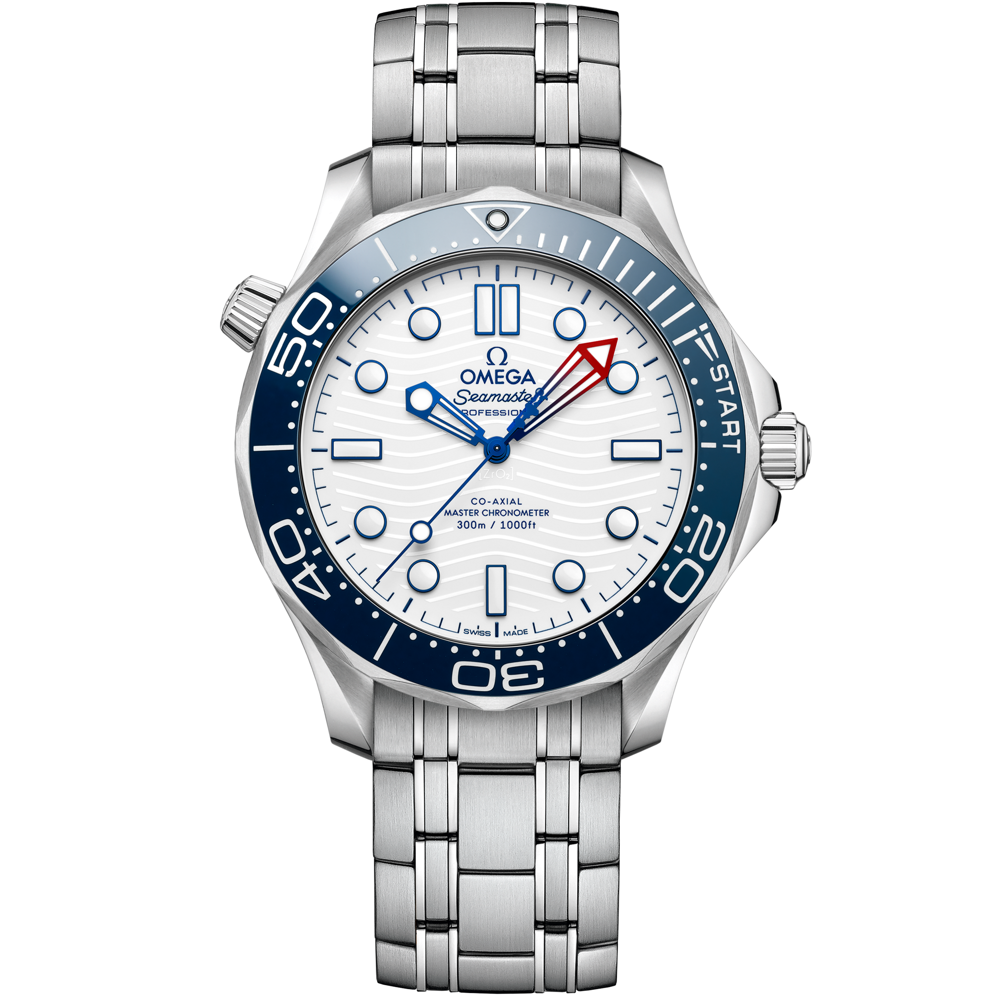 Seamaster Diver 300m America's Cup Edition Steel White Dial 42mm Product Image 1