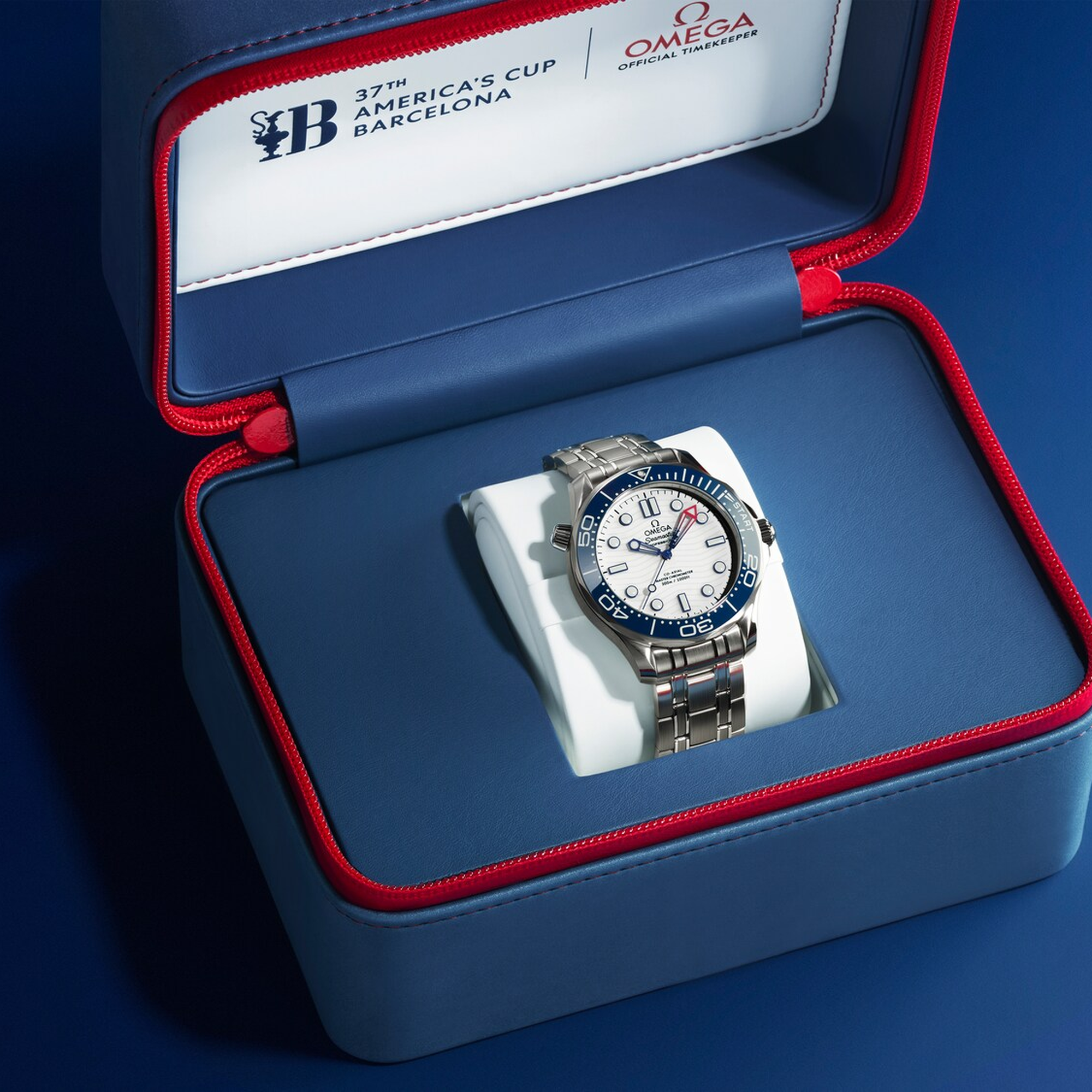 Seamaster Diver 300m America's Cup Edition Steel White Dial 42mm Product Image 10