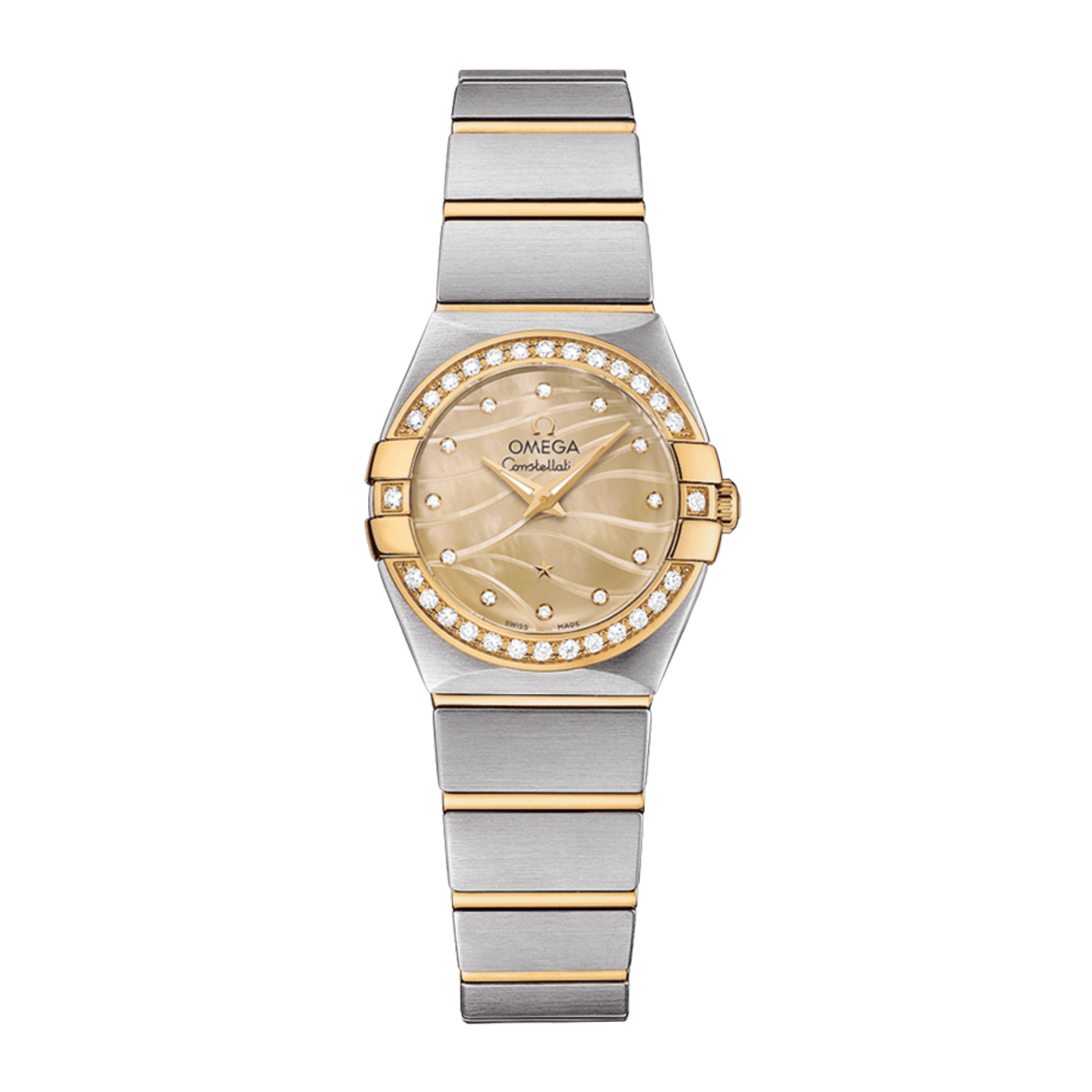 Constellation Yellow Gold & Steel Diamond Champagne Dial 24mm Product Image