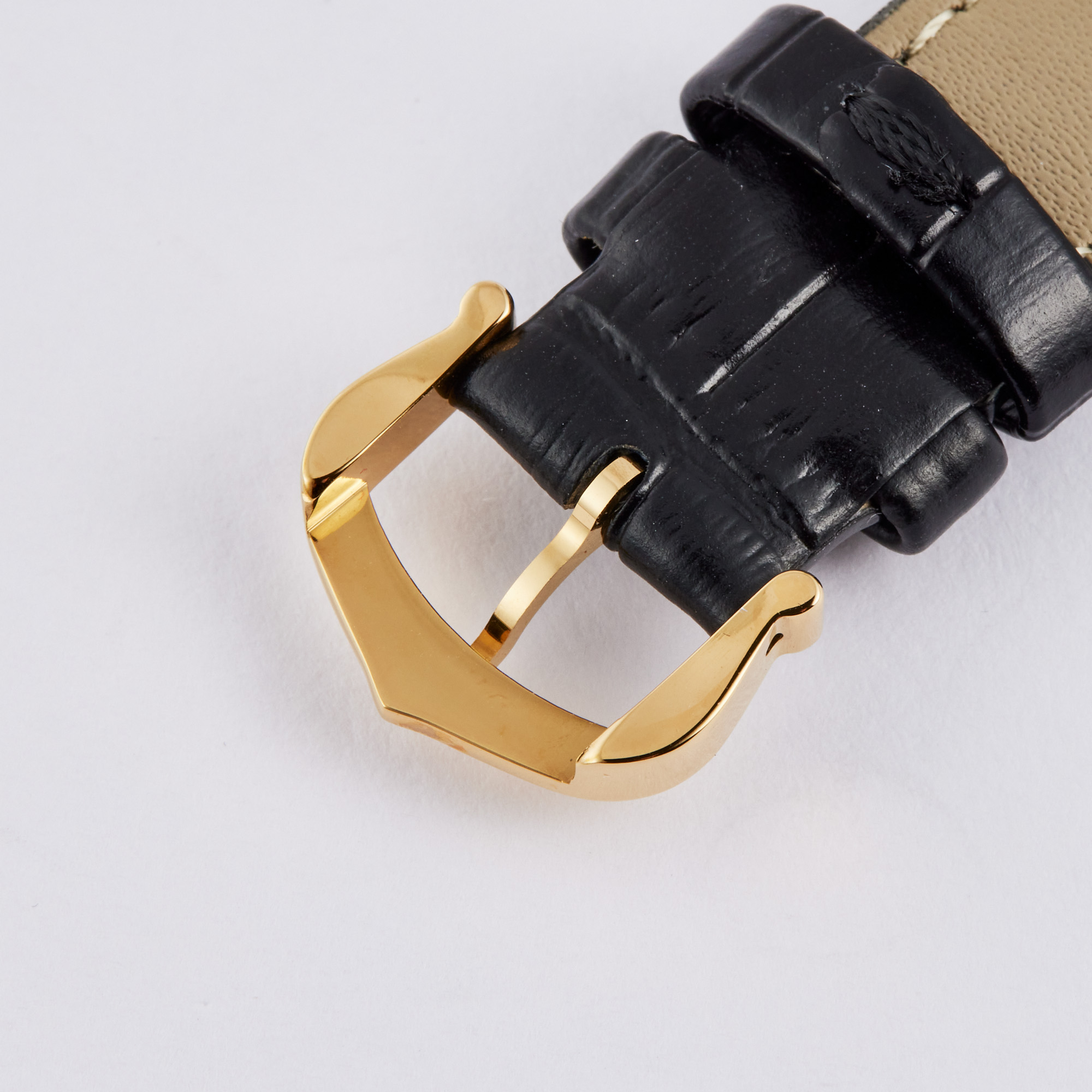 Vintage Tank Gold Plated White Dial 20mm Product Image 8