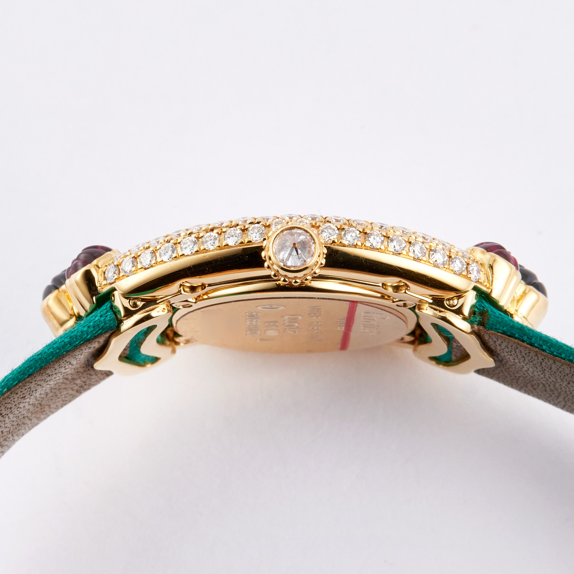 Vintage Baignoire de Cartier Yellow Gold Diamond Pave Dial 26mm Product Image 4