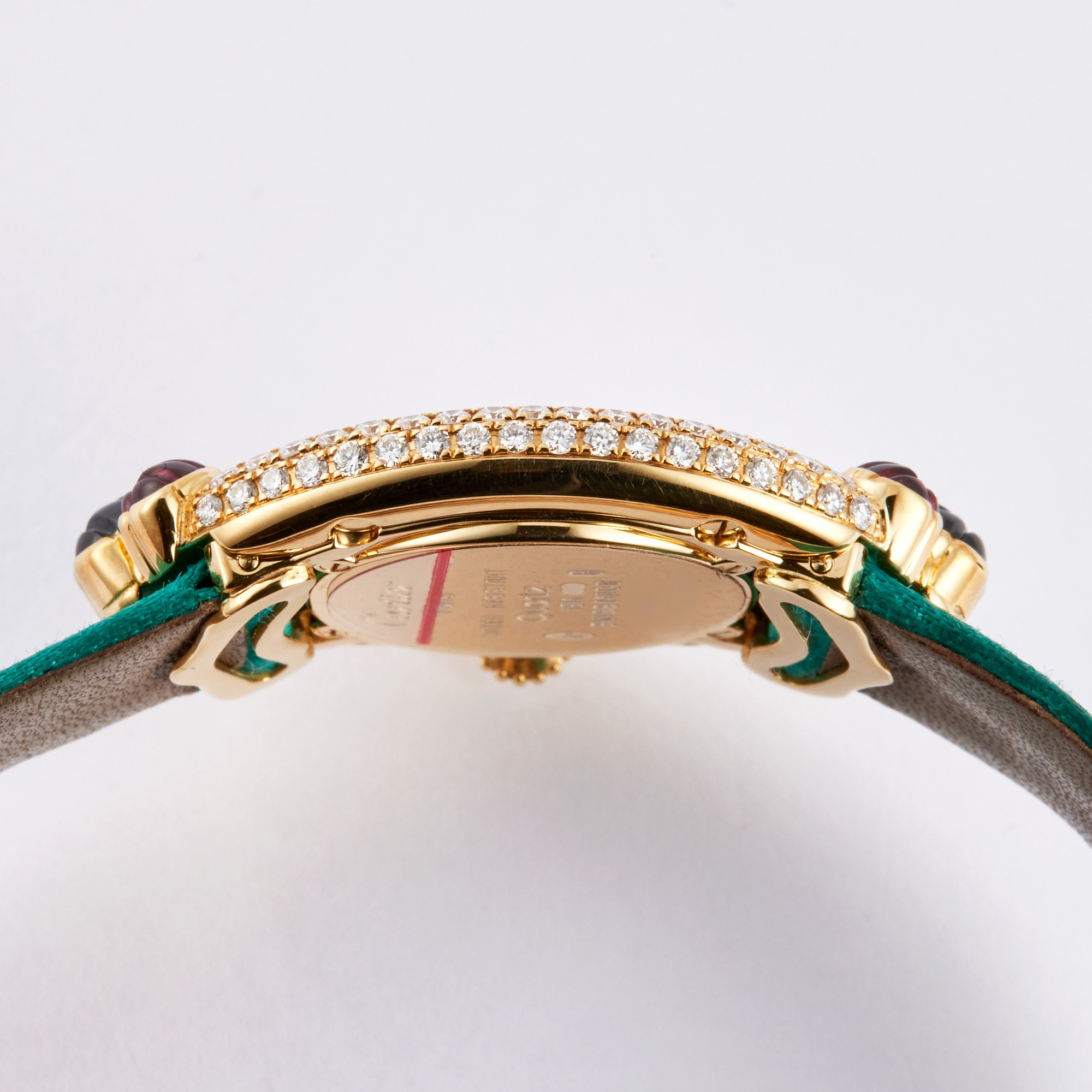 Vintage Baignoire de Cartier Yellow Gold Diamond Pave Dial 26mm Product Image 5
