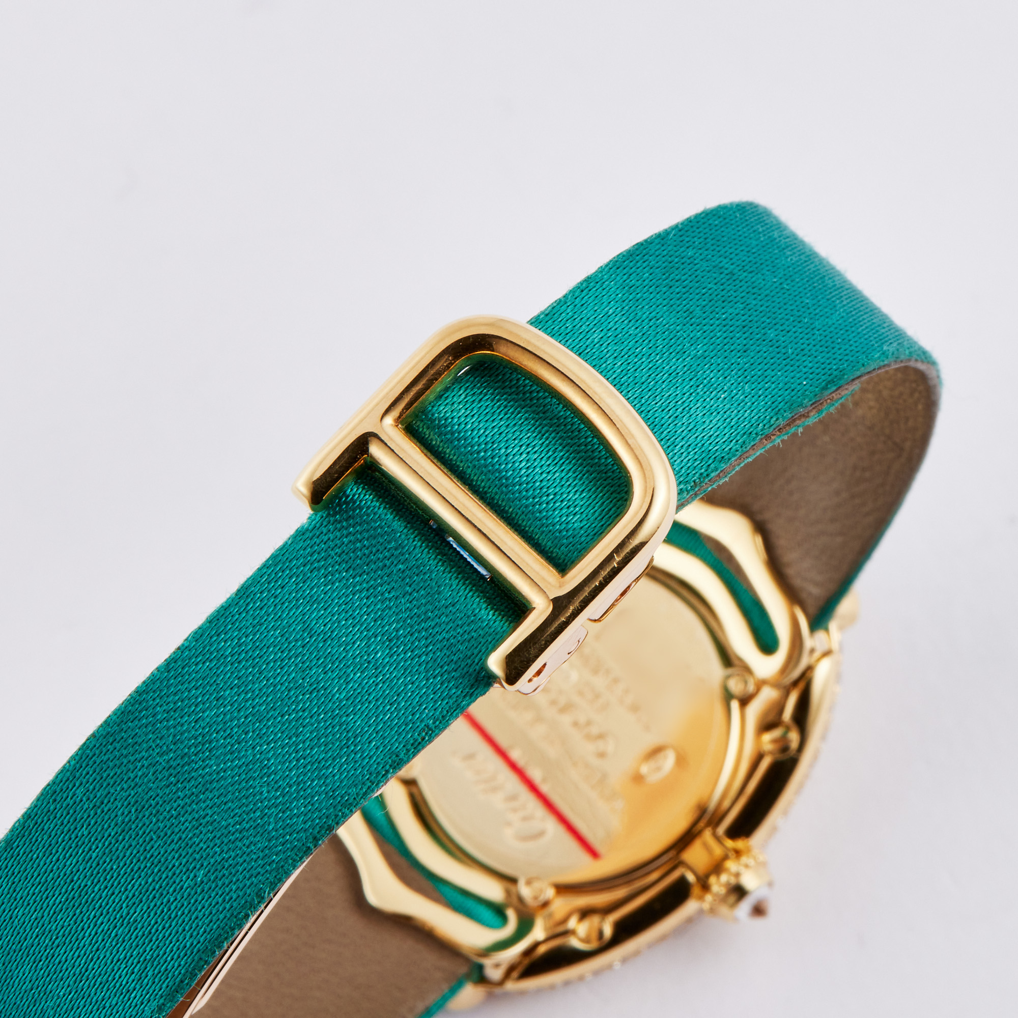 Vintage Baignoire de Cartier Yellow Gold Diamond Pave Dial 26mm Product Image 9