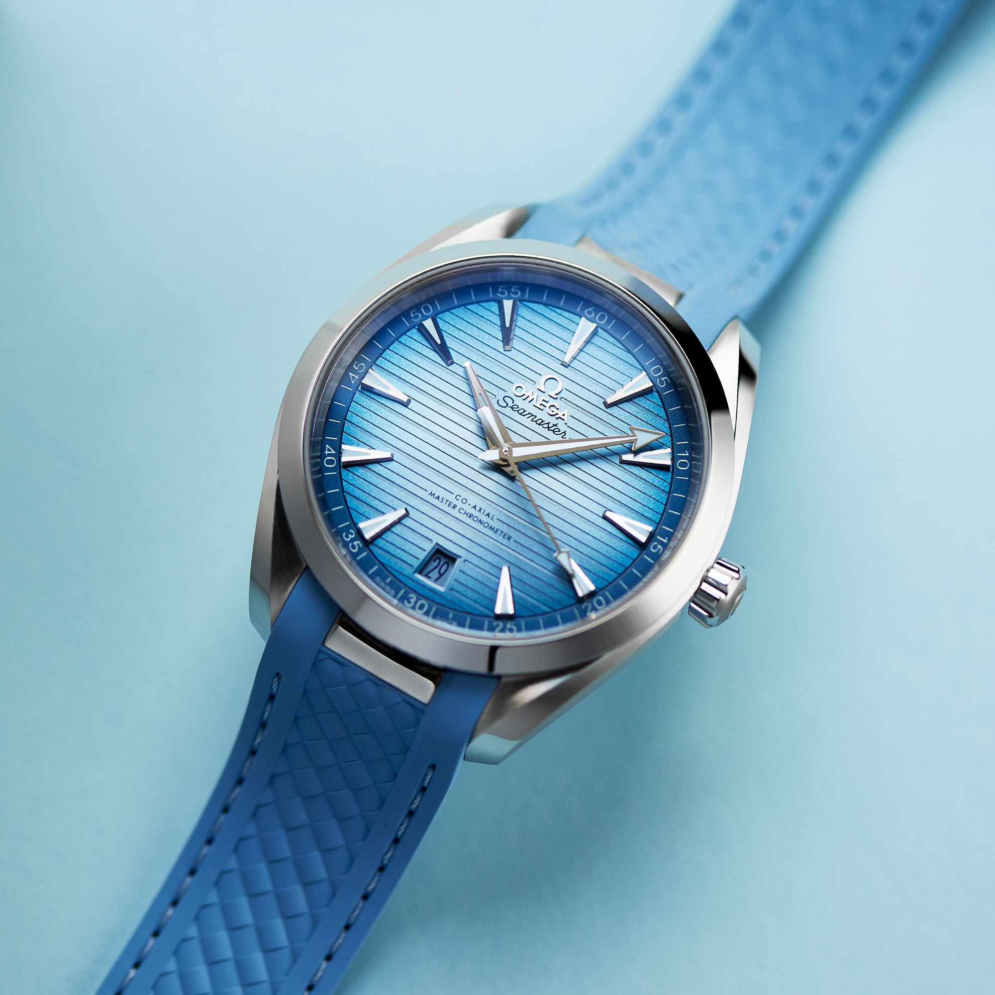 Aqua Terra Steel Blue Dial 41mm Product Image 1