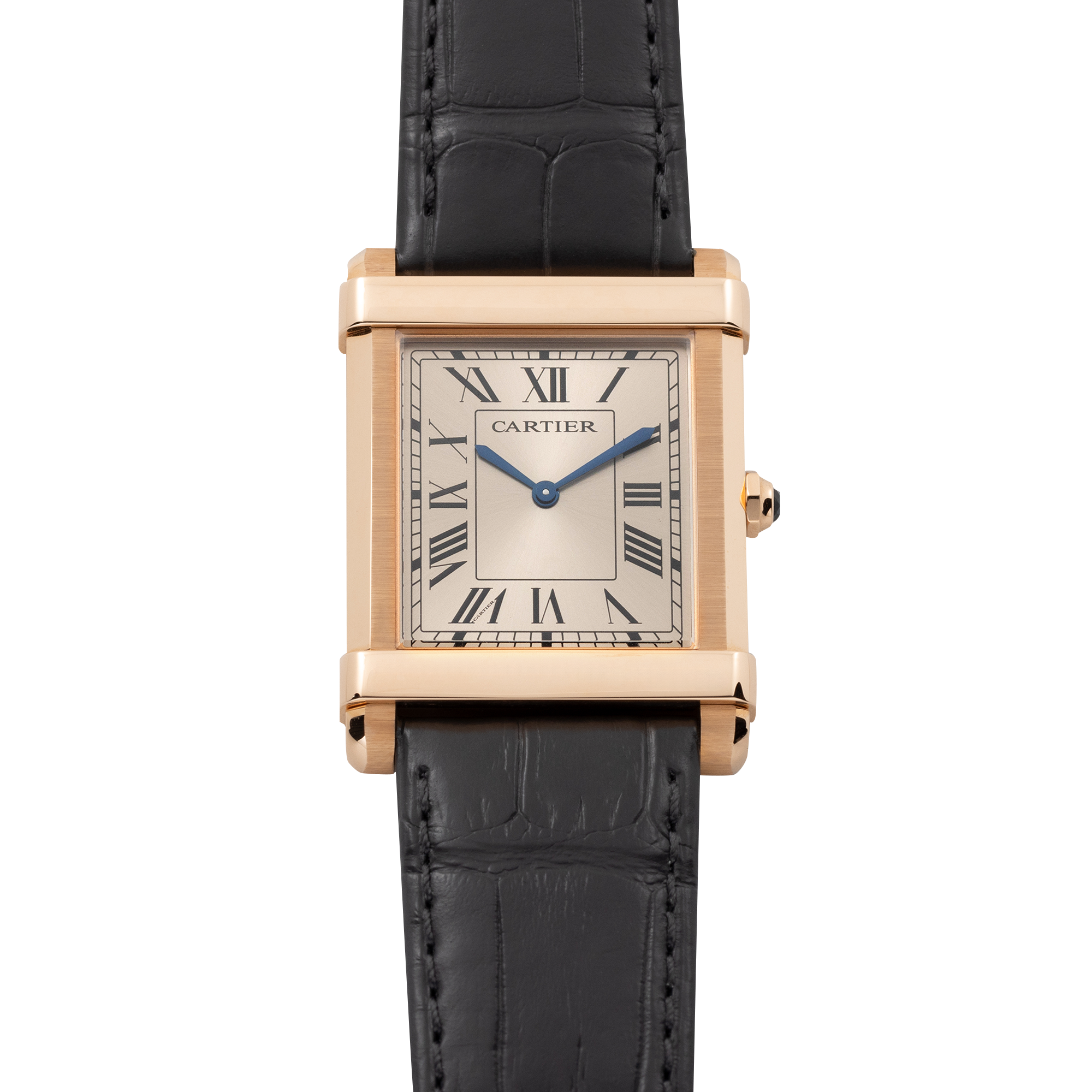 Tank Chinoise Rose Gold Silver Dial 29mm Product Image