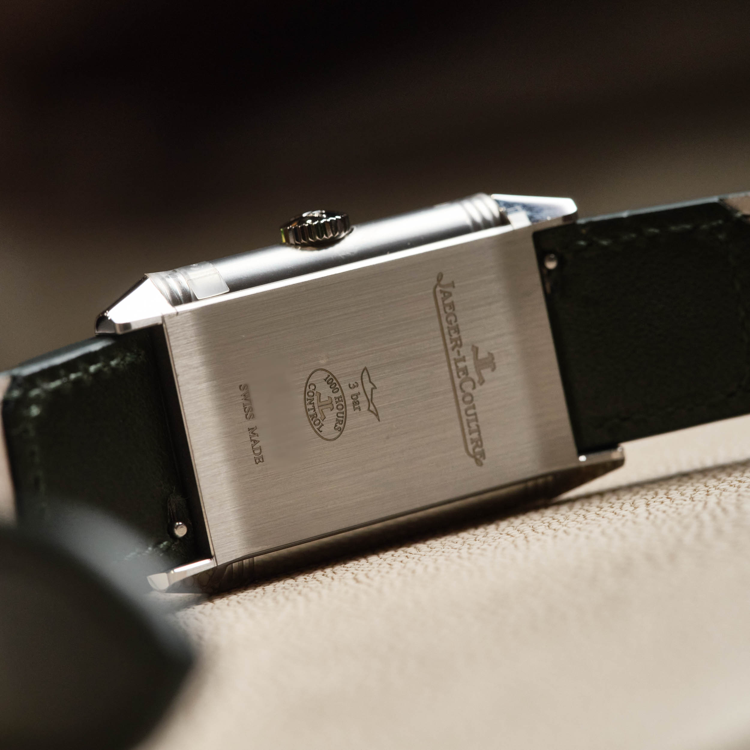 Reverso Tribute Monoface Steel Green Dial 27mm Product Image 10
