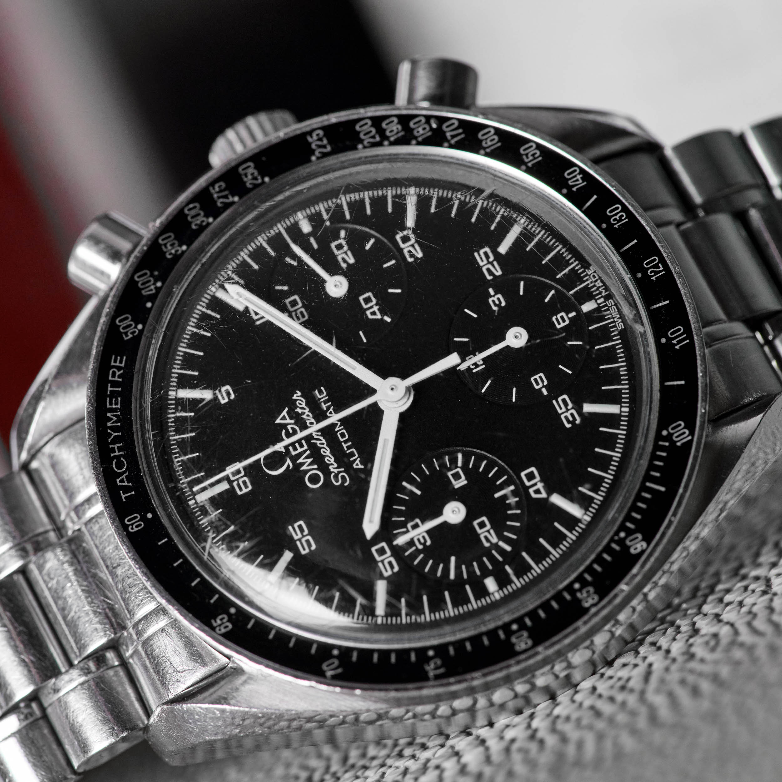 Vintage Speedmaster Steel Black Dial 39mm Product Image