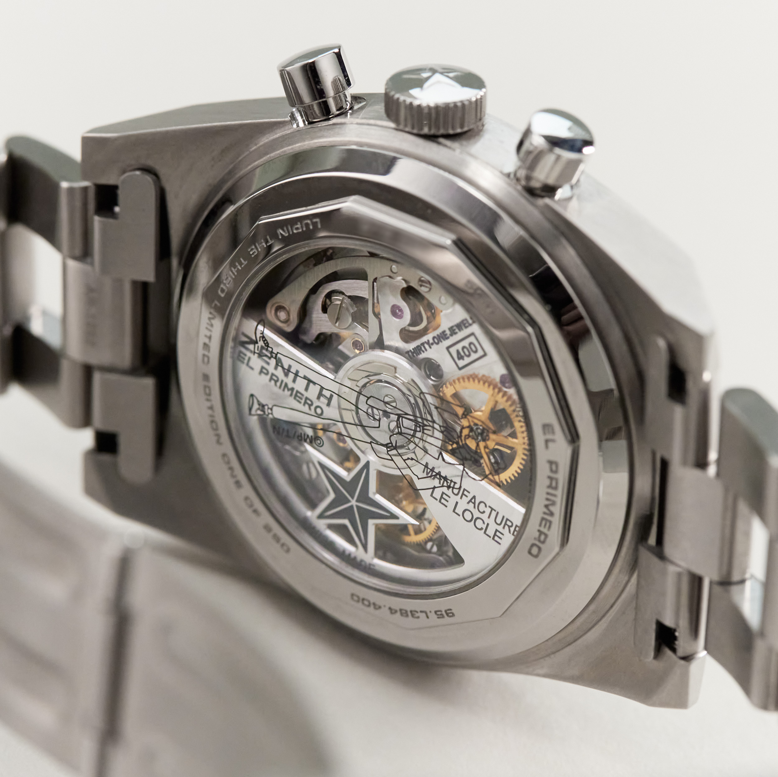 Chronomaster Revival Lupin The Third – Final Edition Titanium Black White Dial 37mm Product Image