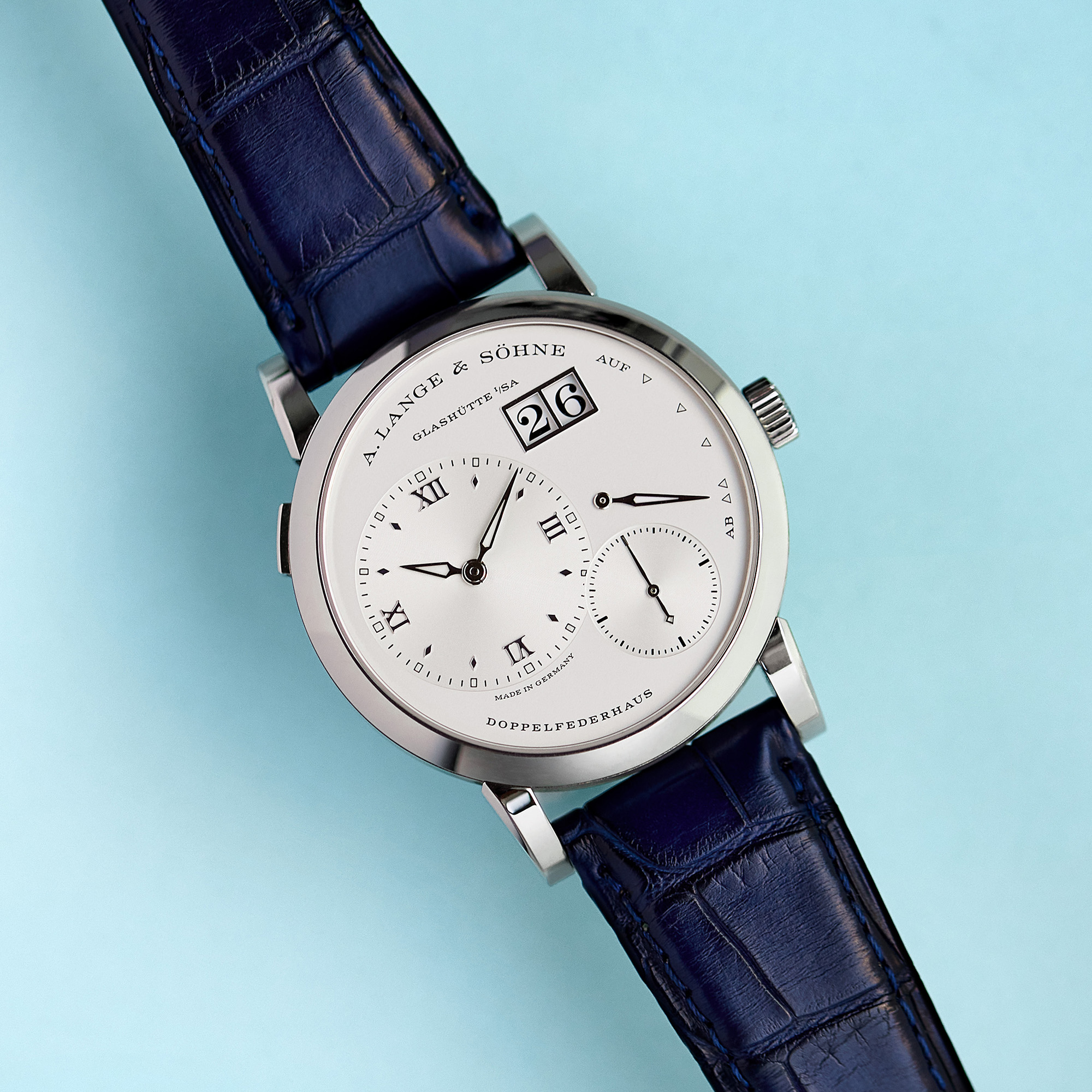 Lange 1 White Gold Silver Dial 38mm Product Image
