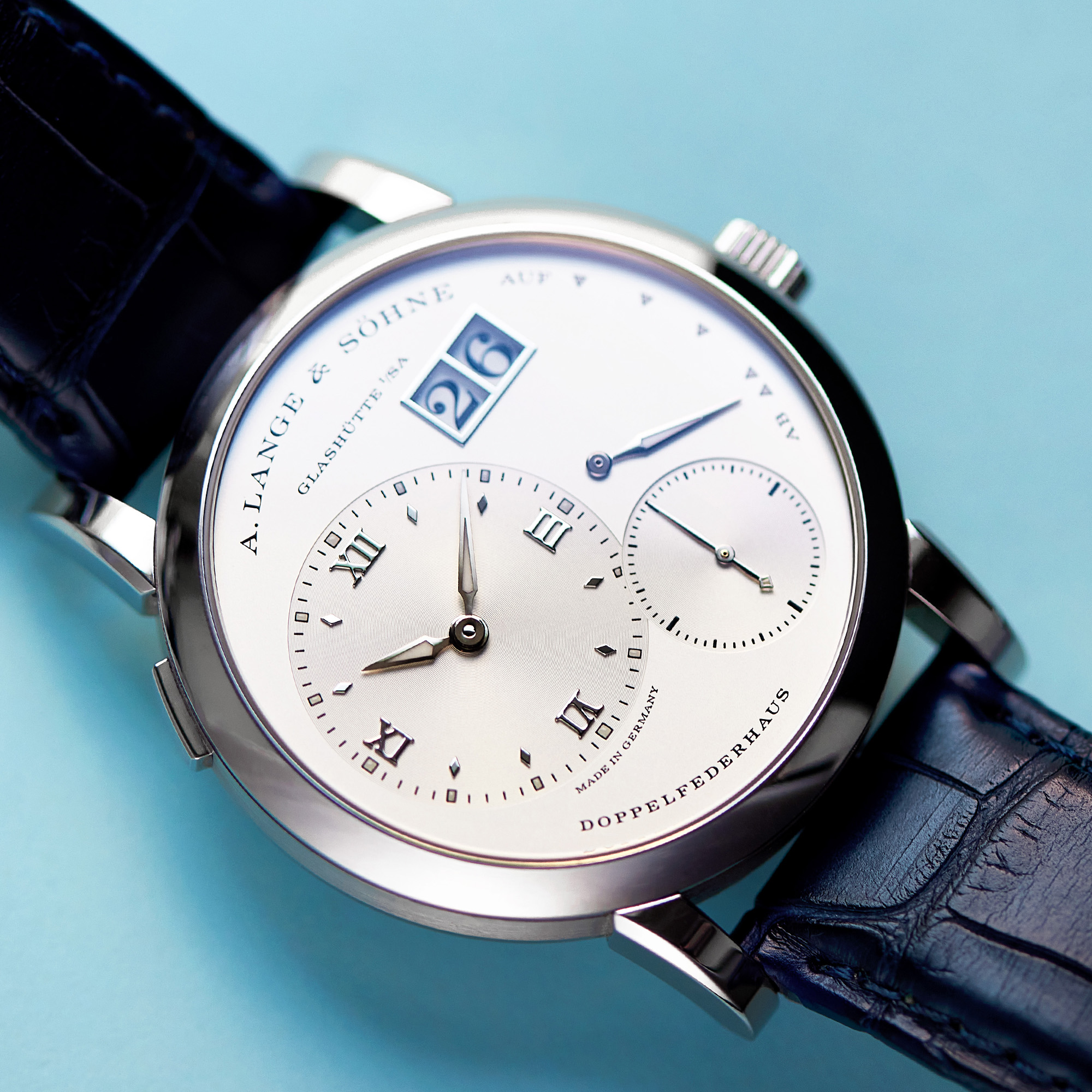 Lange 1 White Gold Silver Dial 38mm Product Image