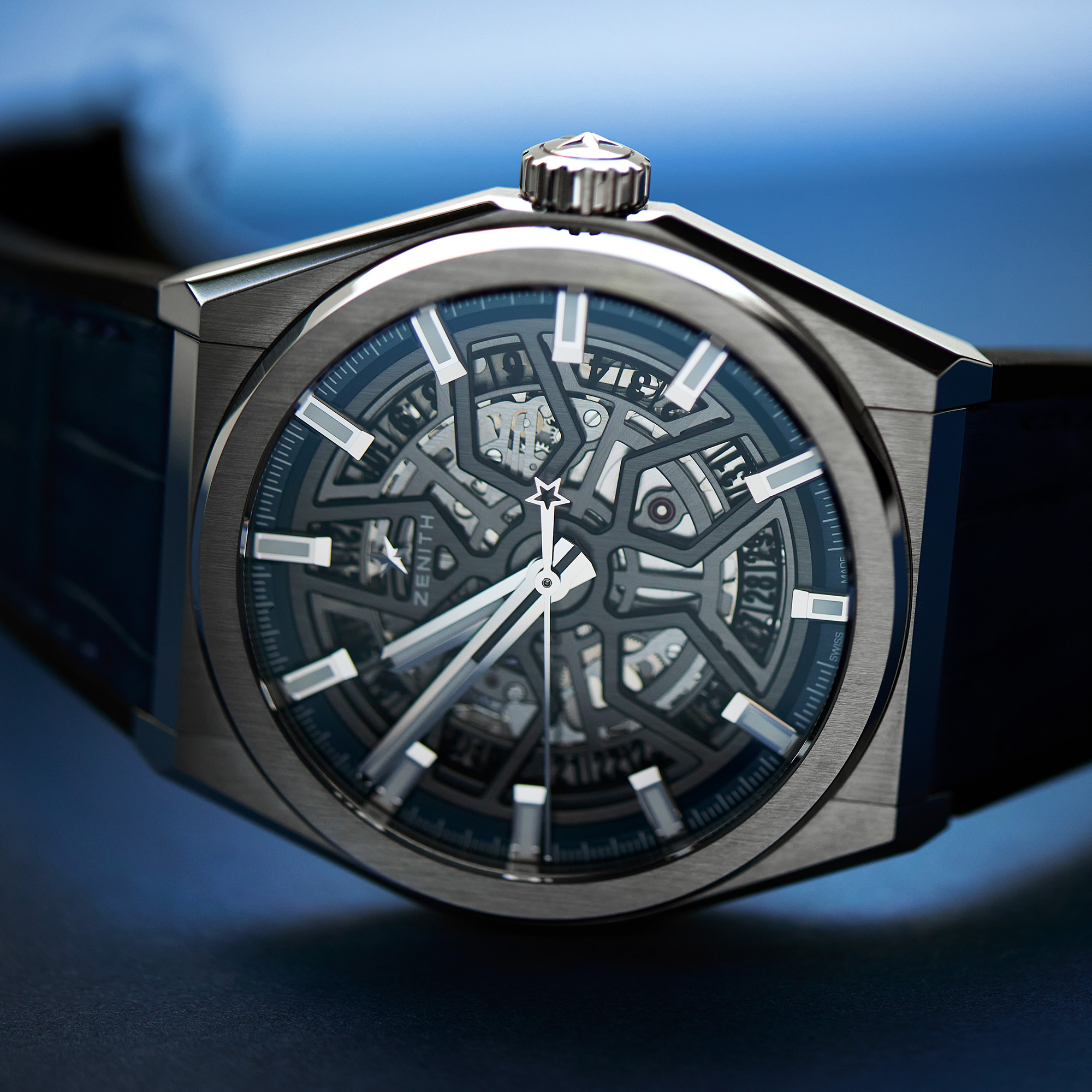 Defy Classic Titanium Skeleton Dial 41mm Product Image 16