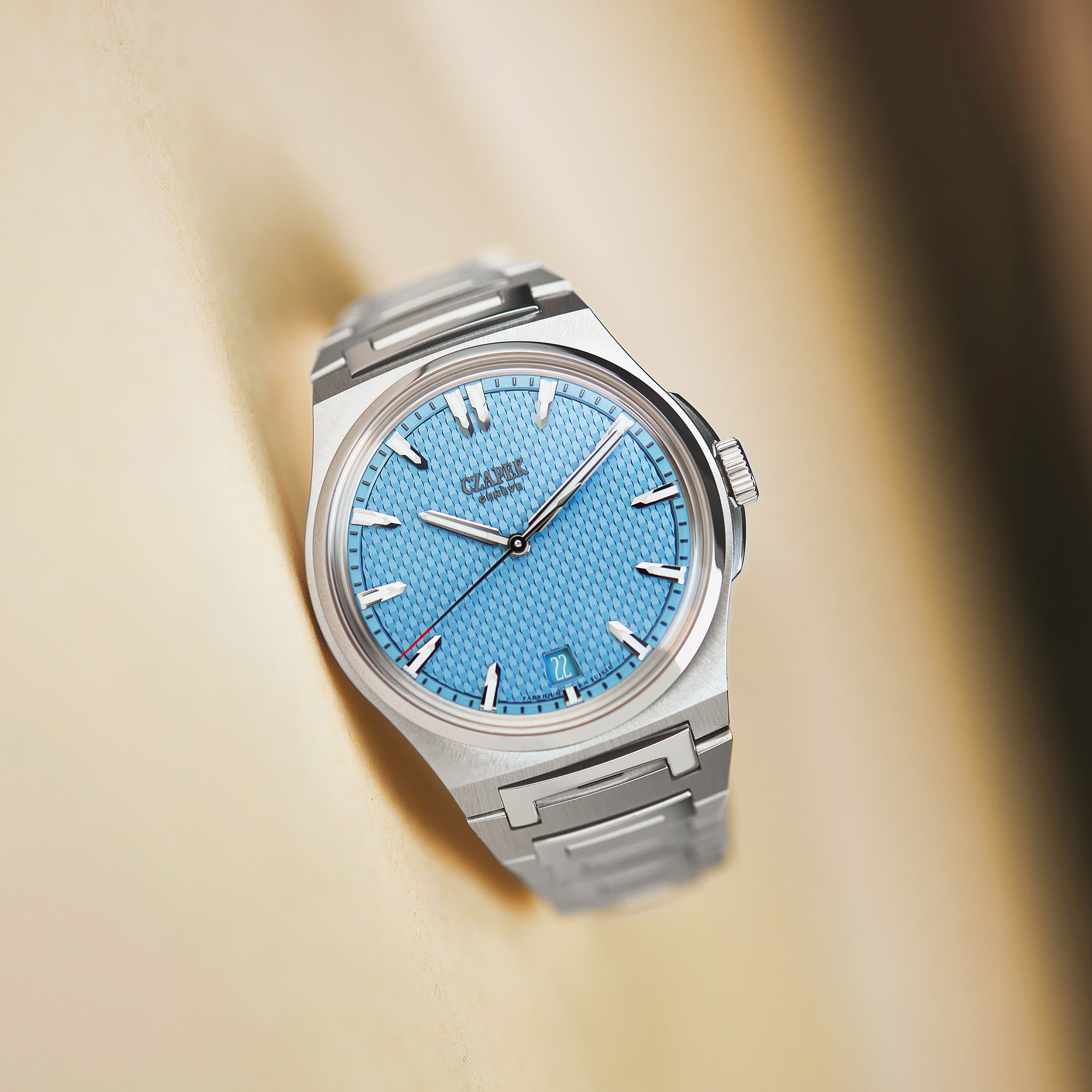 Antarctique Passage de Drake Steel Glacier Blue Dial 40mm Product Image