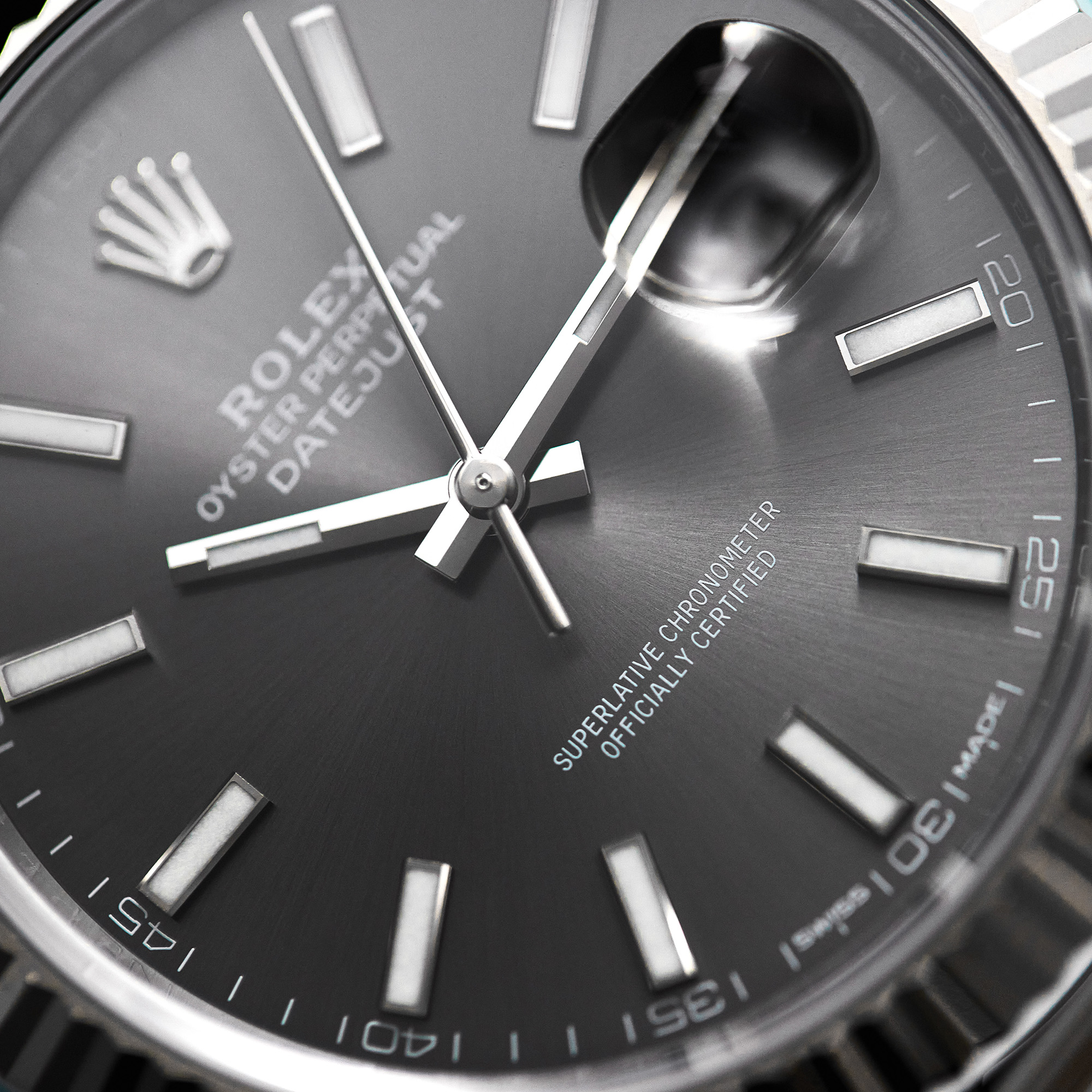 Datejust Steel Grey Dial 41mm Product Image