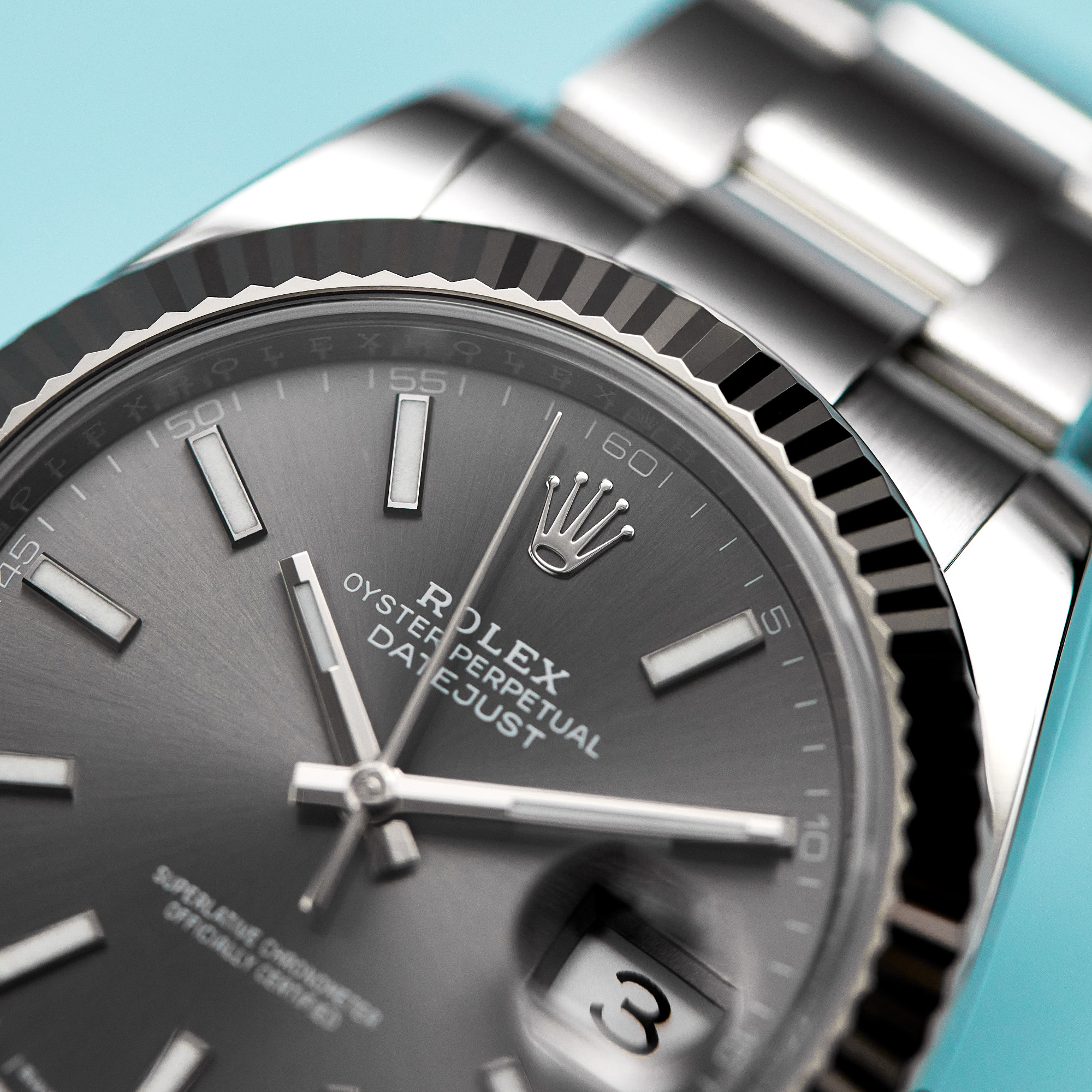 Datejust Steel Grey Dial 41mm Product Image