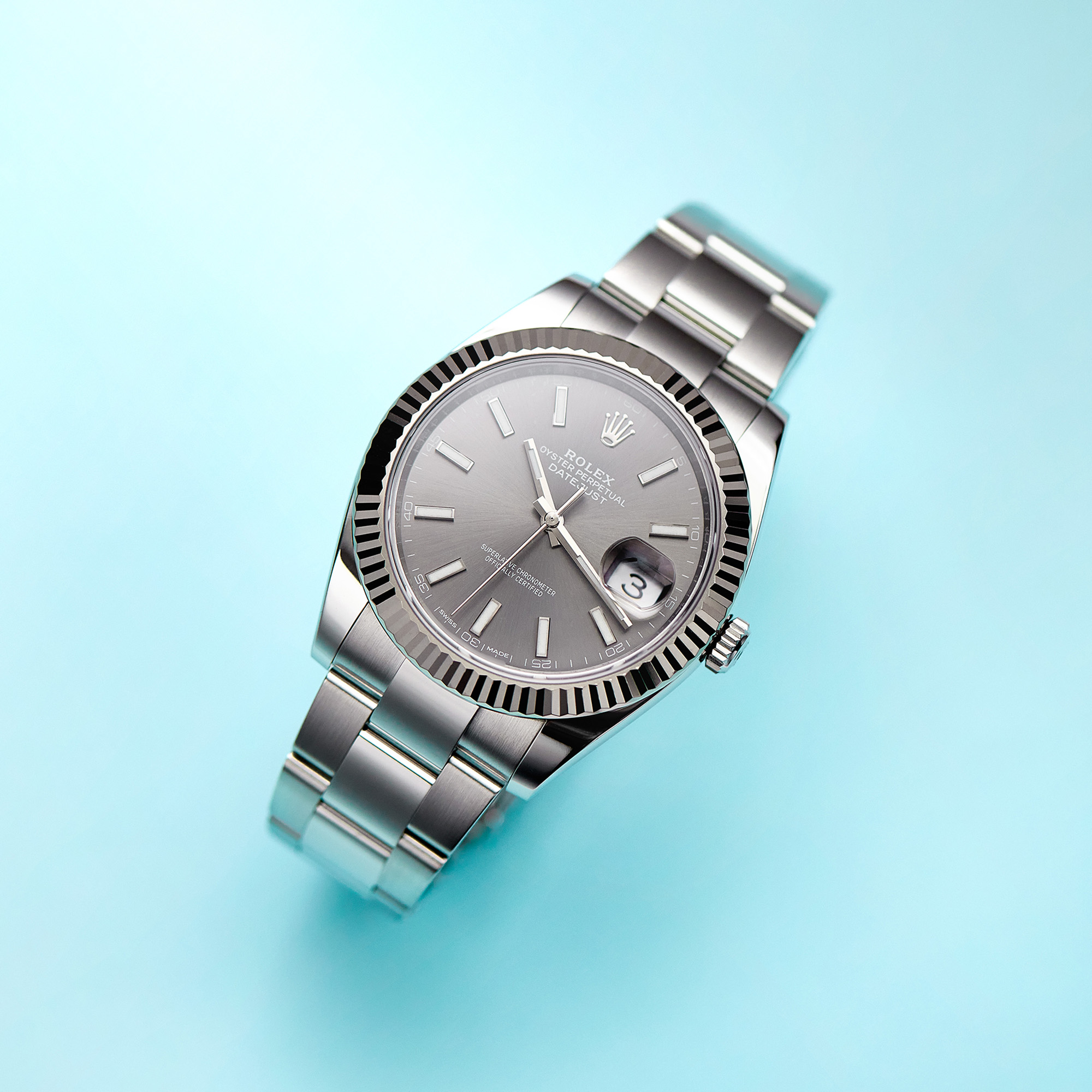 Datejust Steel Grey Dial 41mm Product Image