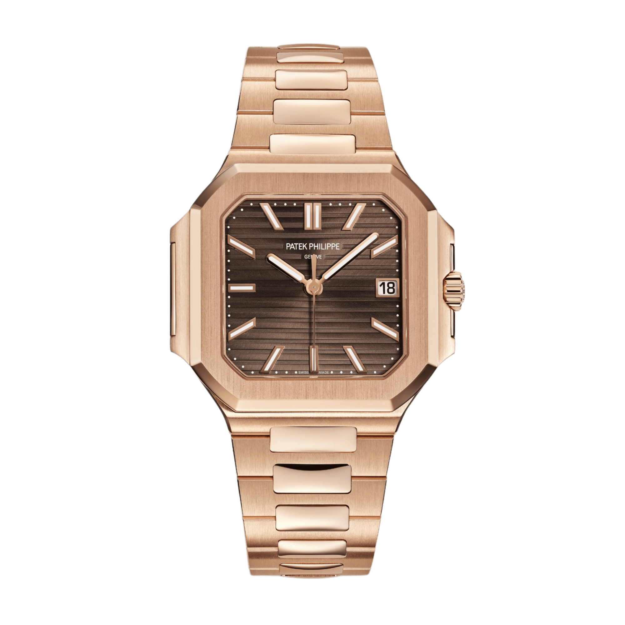 Cubitus Date Rose Gold Brown Dial 40mm Product Image