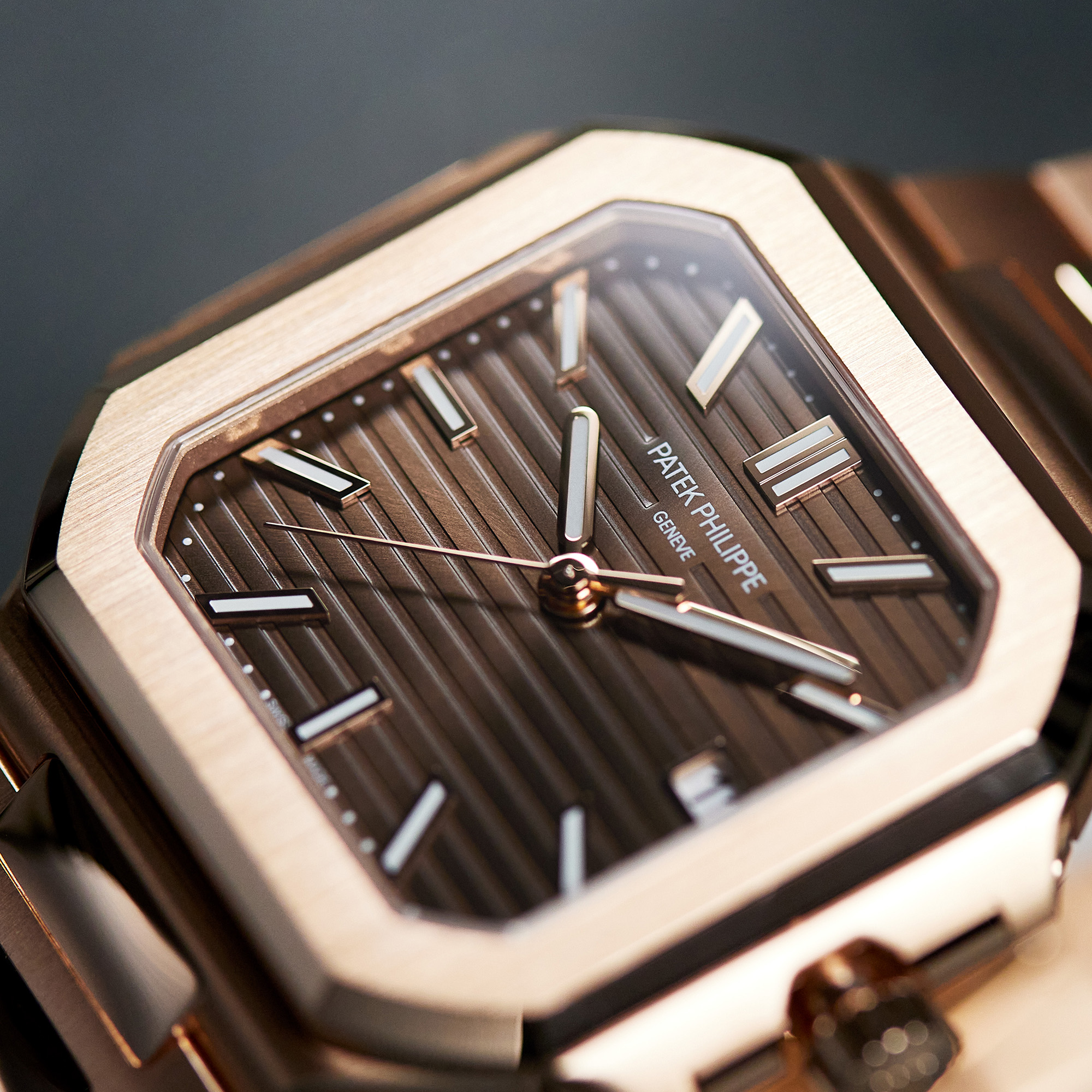 Cubitus Date Rose Gold Brown Dial 40mm Product Image 8