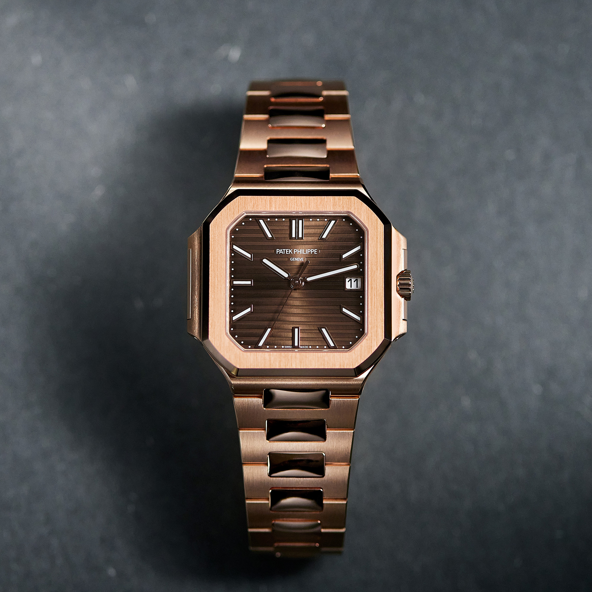 Cubitus Date Rose Gold Brown Dial 40mm Product Image 11