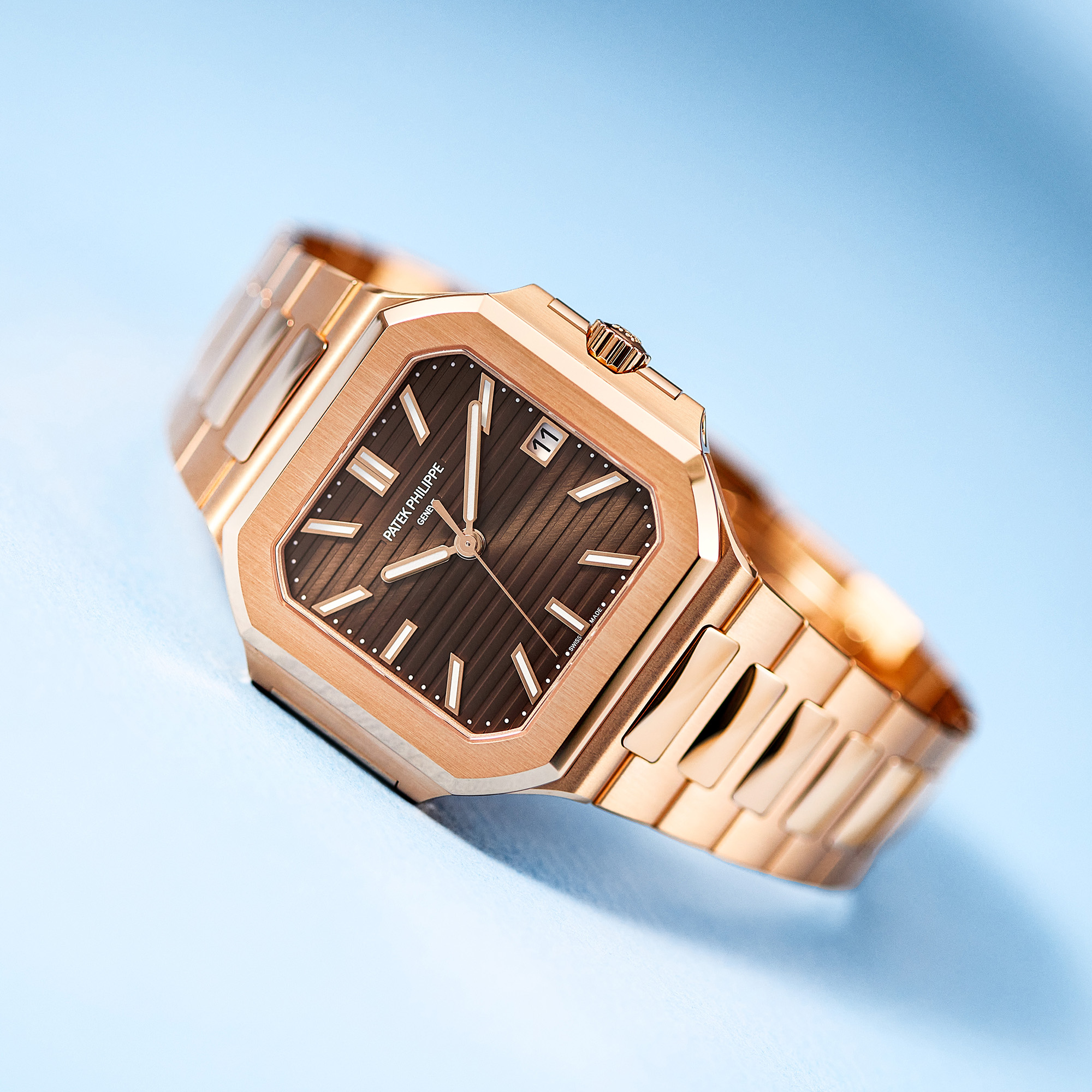 Cubitus Date Rose Gold Brown Dial 40mm Product Image 13