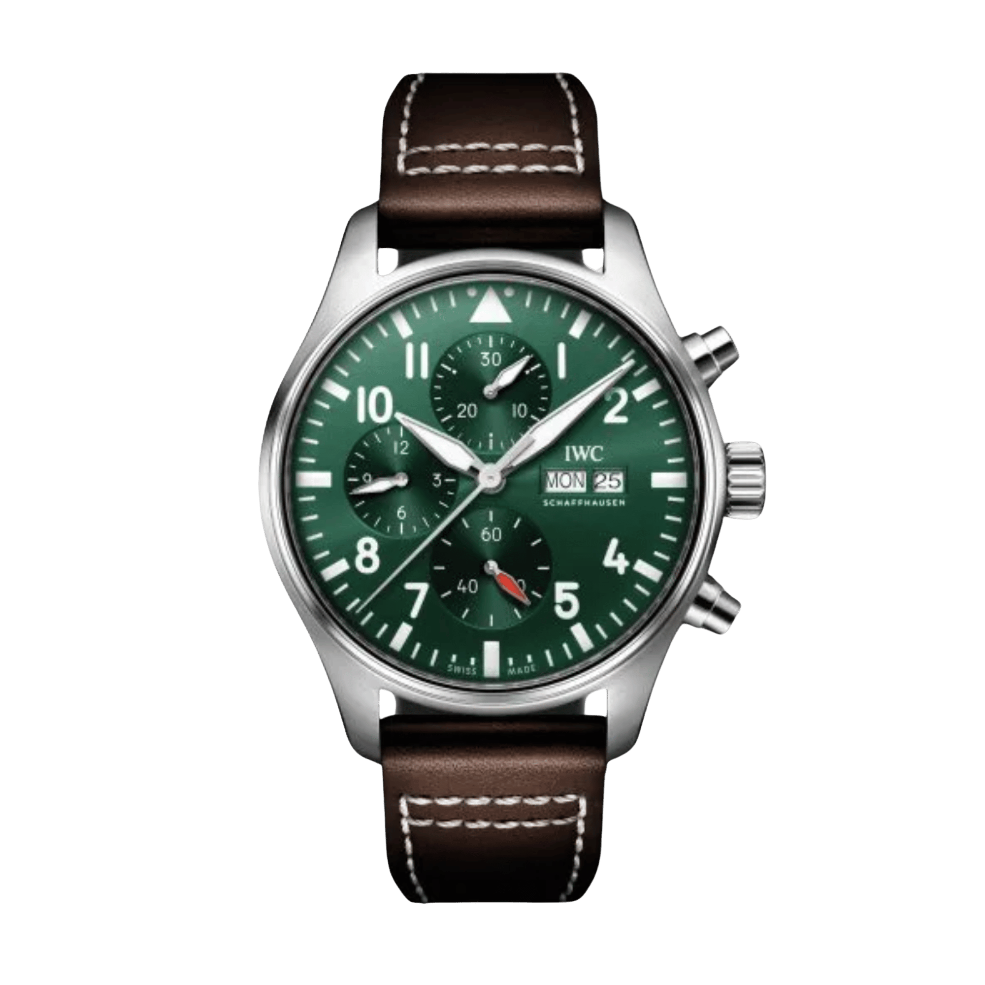 Pilot's Watch Chronograph Steel Green Dial 43mm Product Image