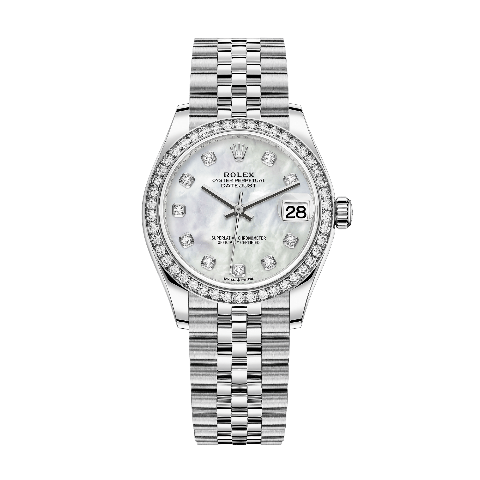Datejust Steel Diamond Jubilee Mother of Pearl 31mm Product Image