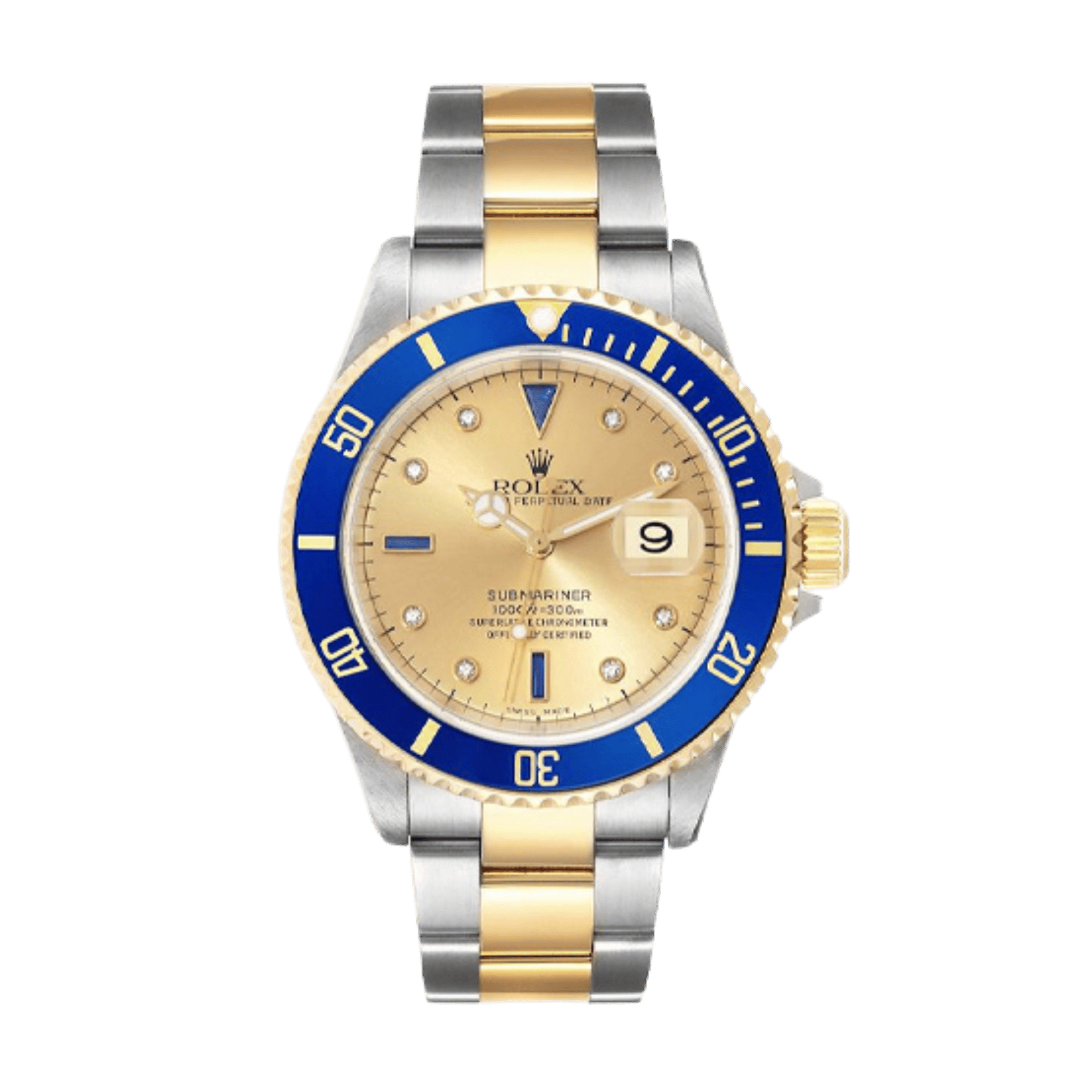 Submariner Yellow Gold & Steel Champagne Dial 40mm Product Image