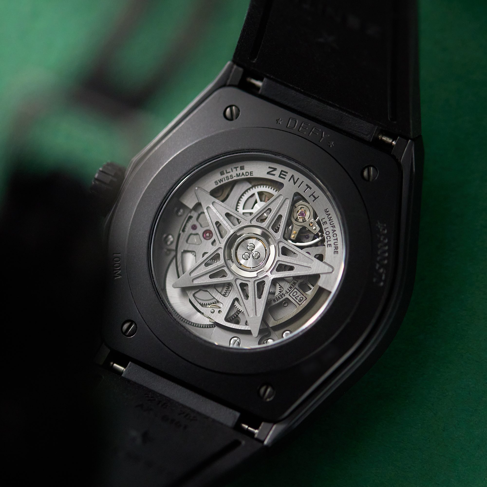 Defy Classic Black Ceramic 41mm Product Image