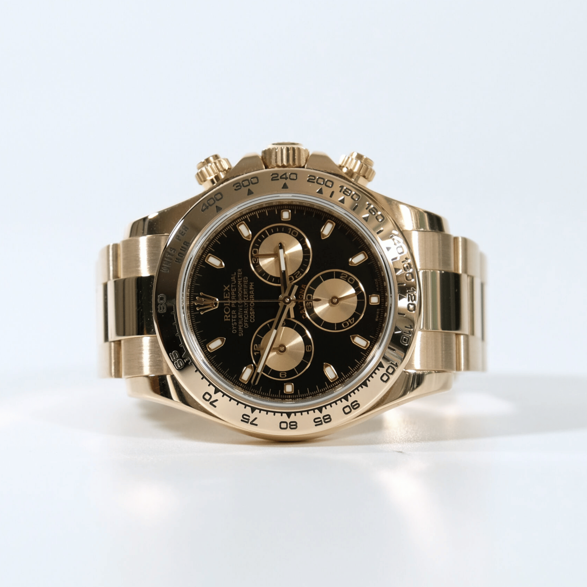 Daytona Rose Gold Black Dial 40mm Product Image 1