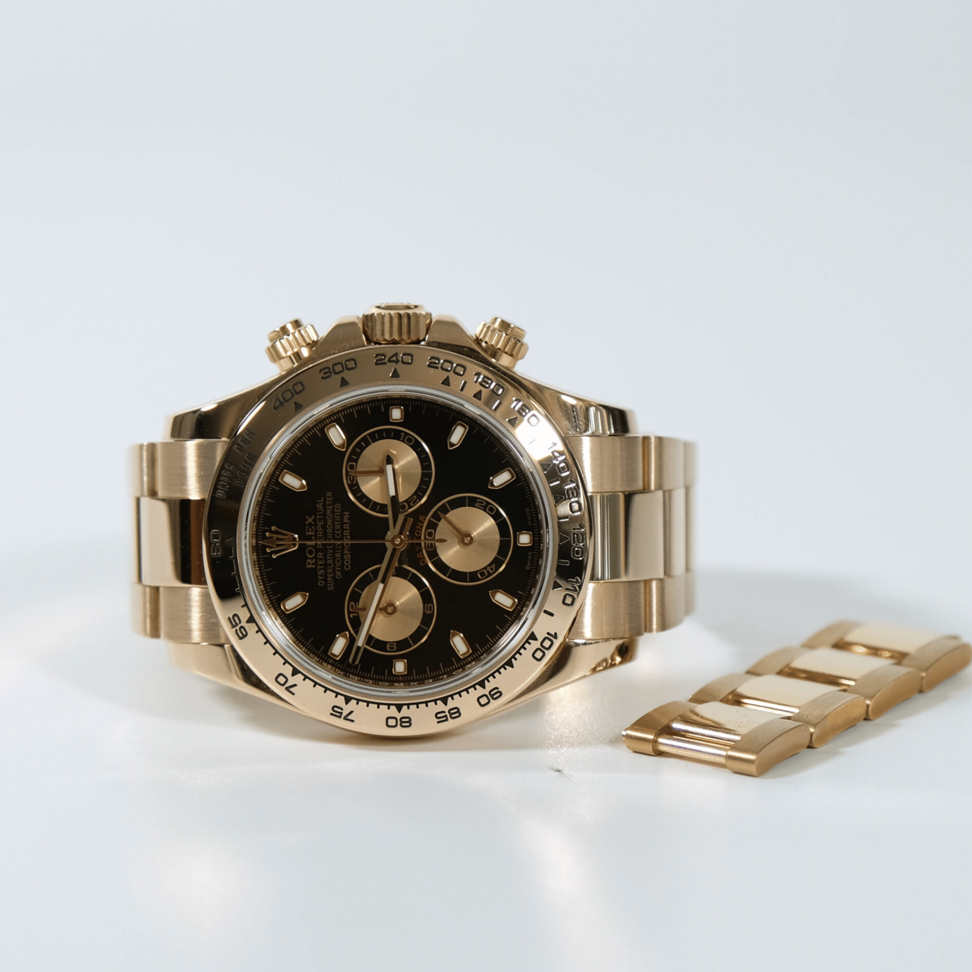 Daytona Rose Gold Black Dial 40mm Product Image 12