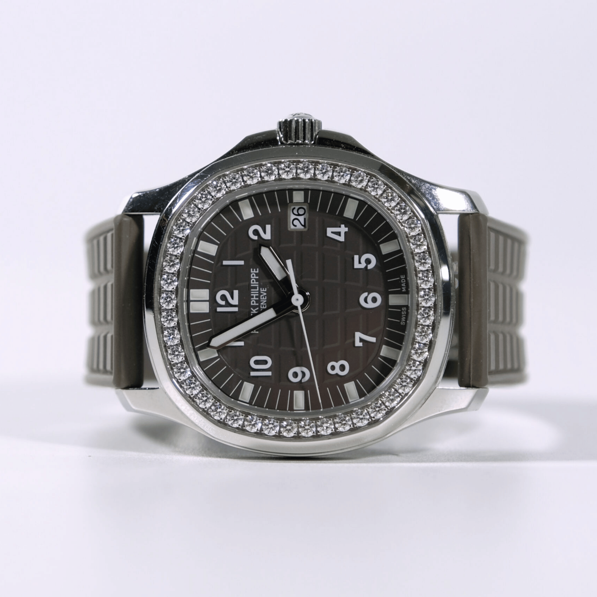 Aquanaut Steel Diamond Brown Dial 35mm Product Image 1