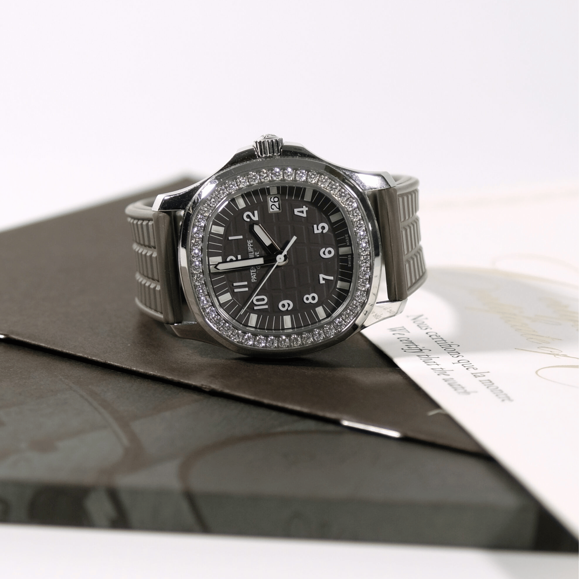 Aquanaut Steel Diamond Brown Dial 35mm Product Image 12