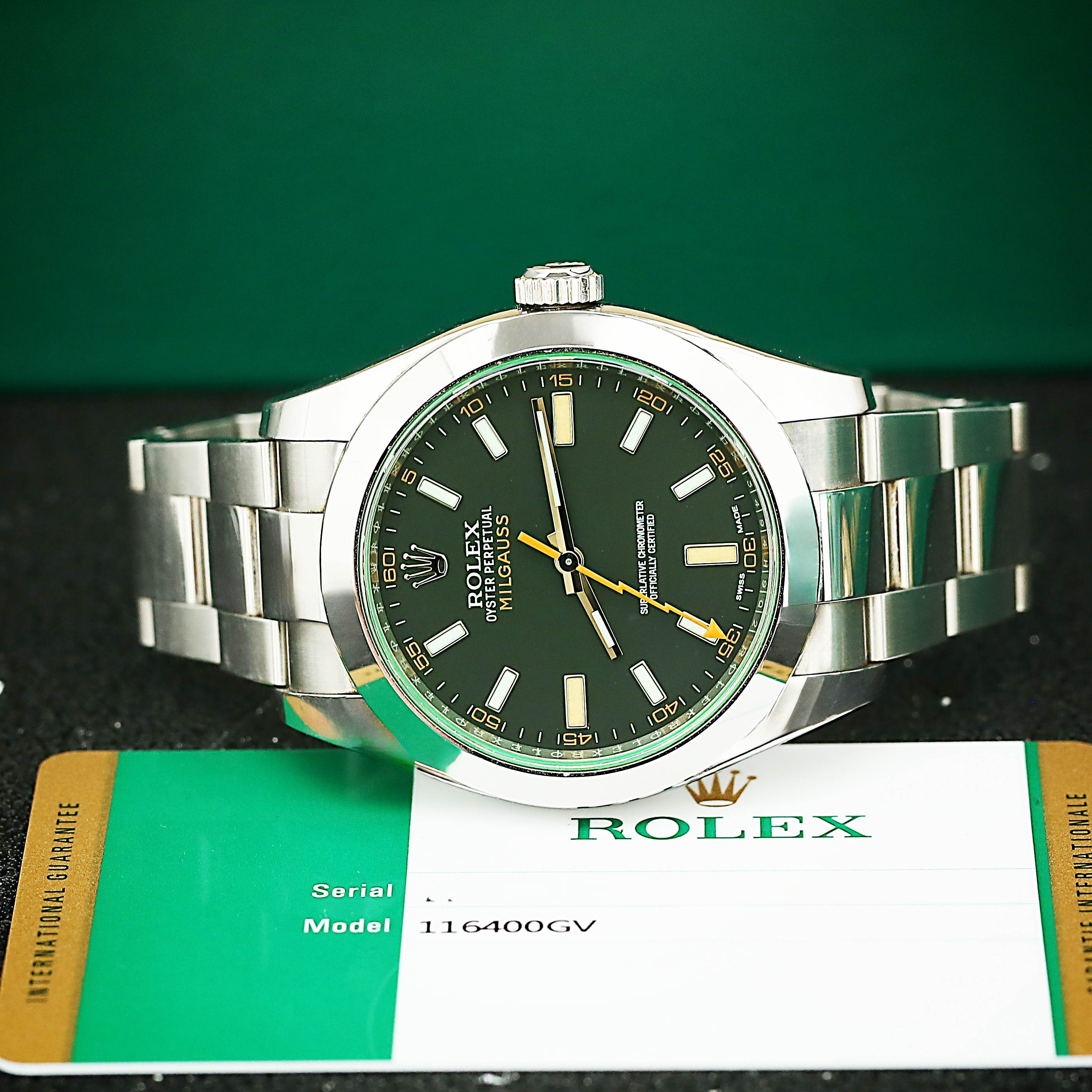 Milgauss Steel Black Dial 40mm Product Image 1