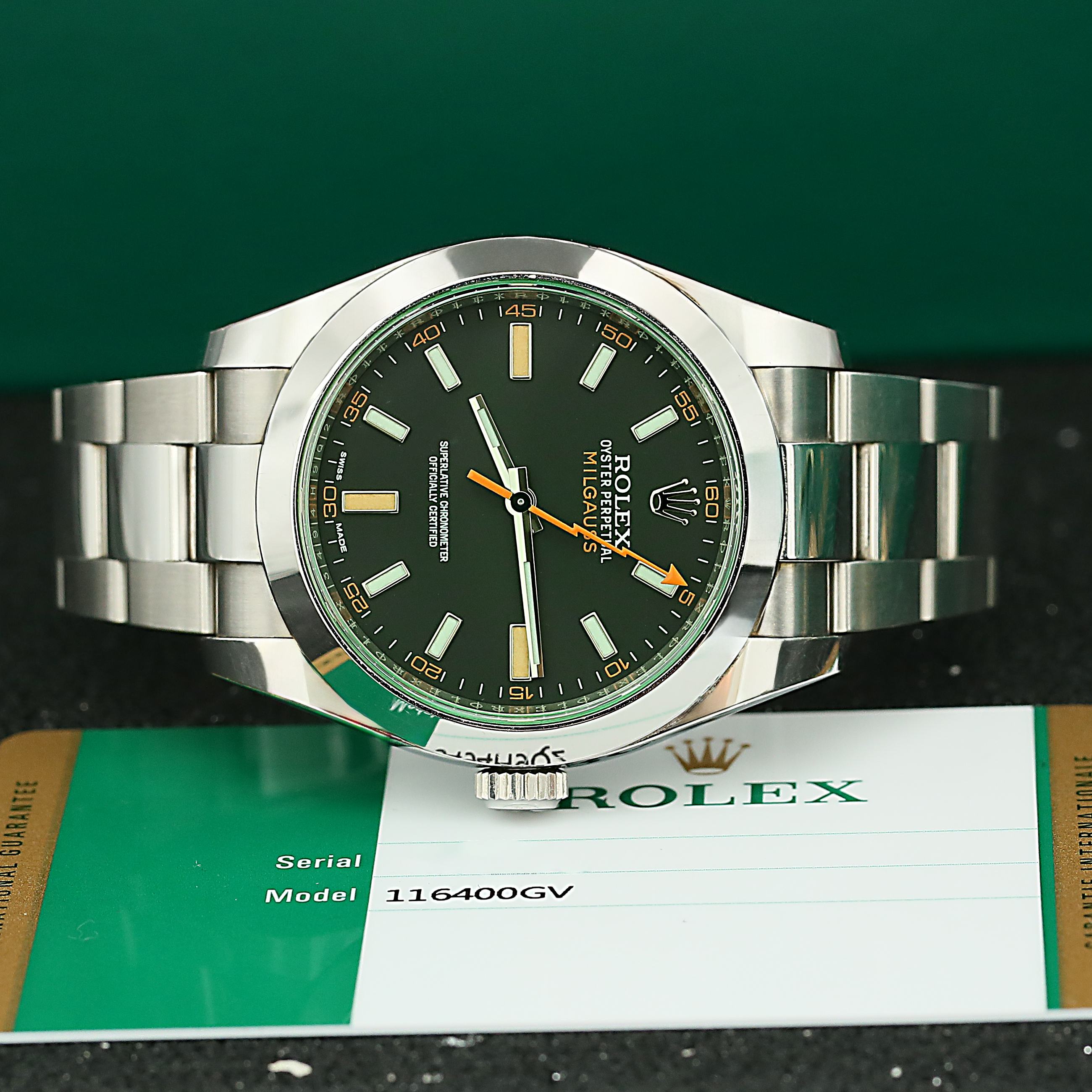 Milgauss Steel Black Dial 40mm Product Image 2