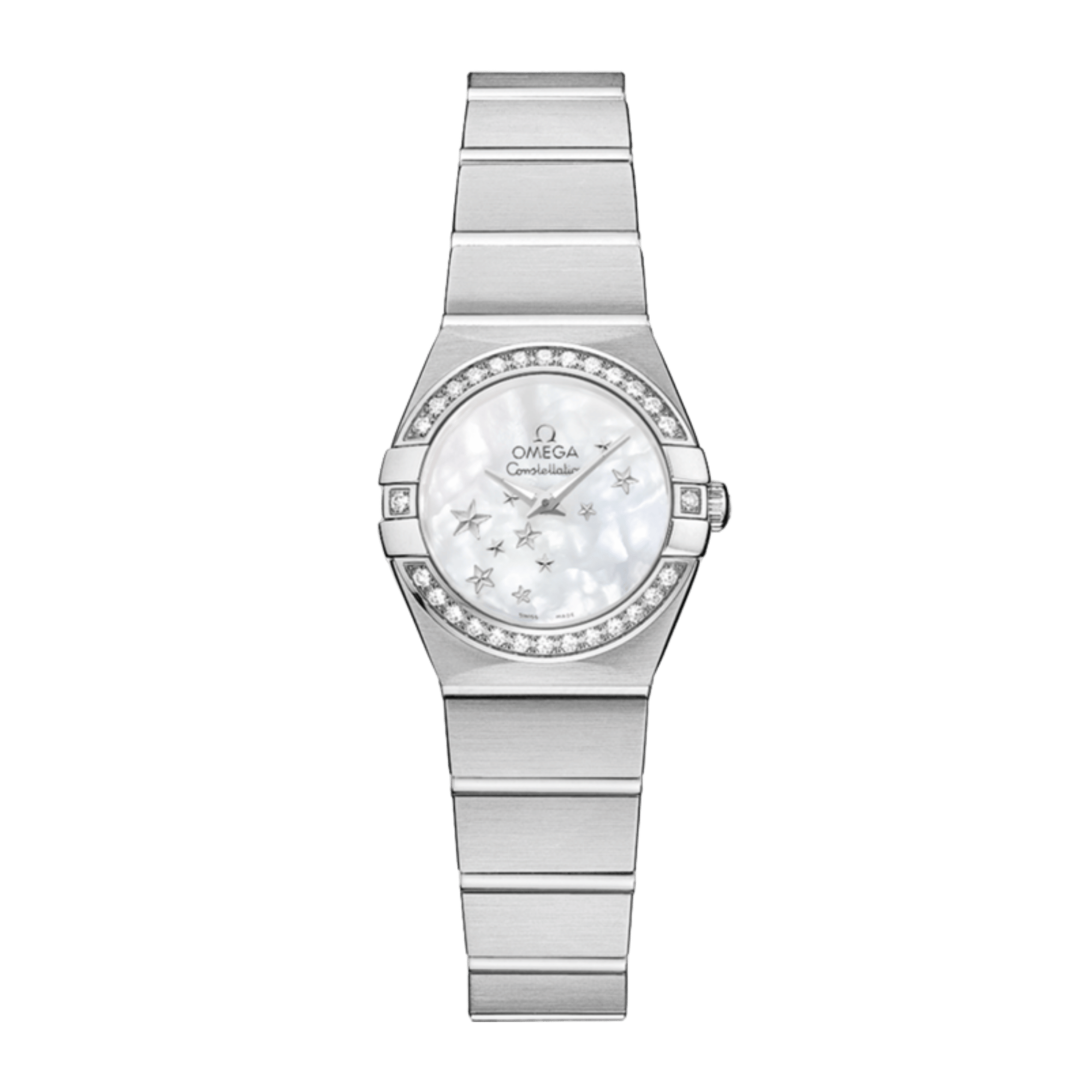 Constellation Steel Diamond Mother of Pearl Dial 24mm Product Image
