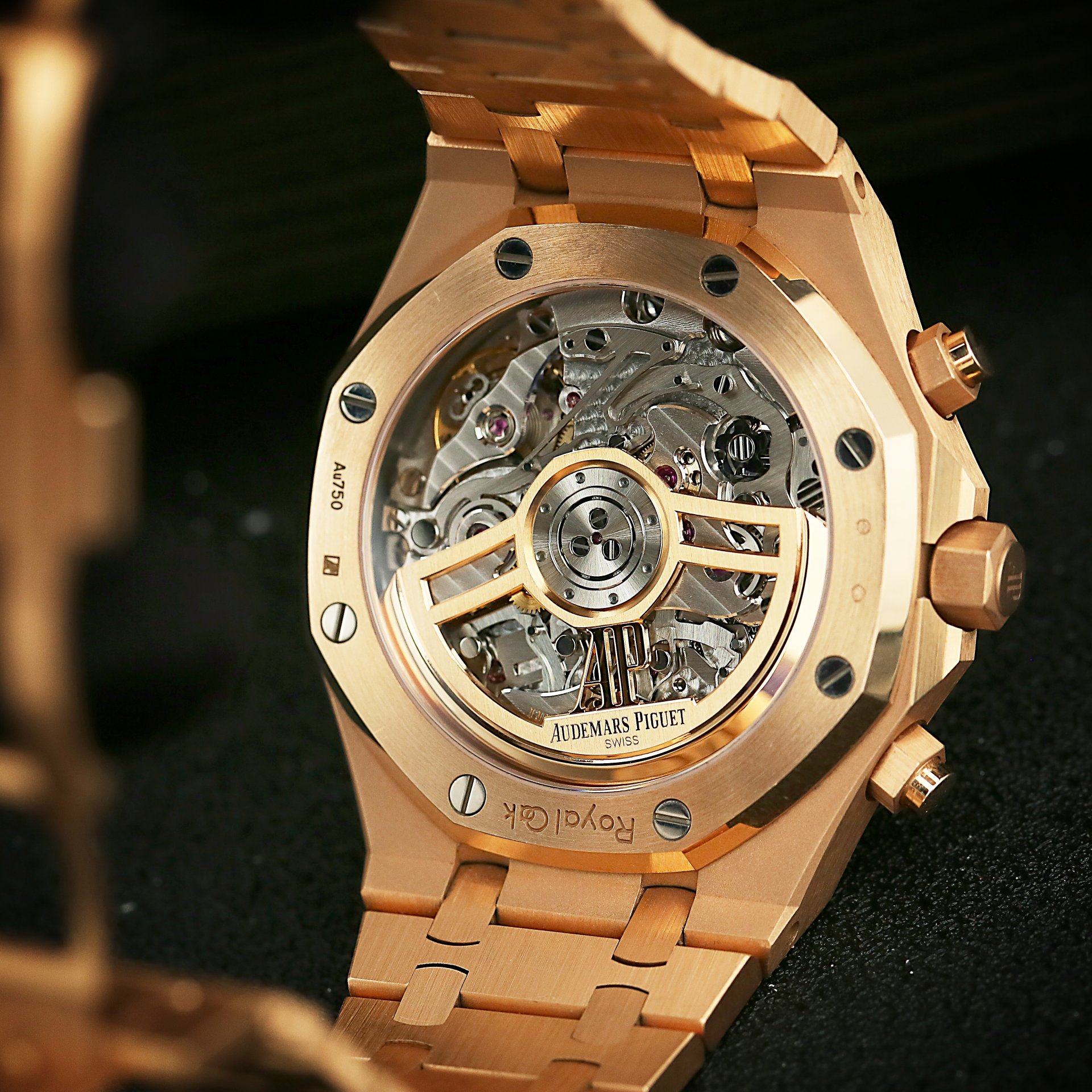 Royal Oak Chronograph Rose Gold Blue Dial 41mm Product Image 5