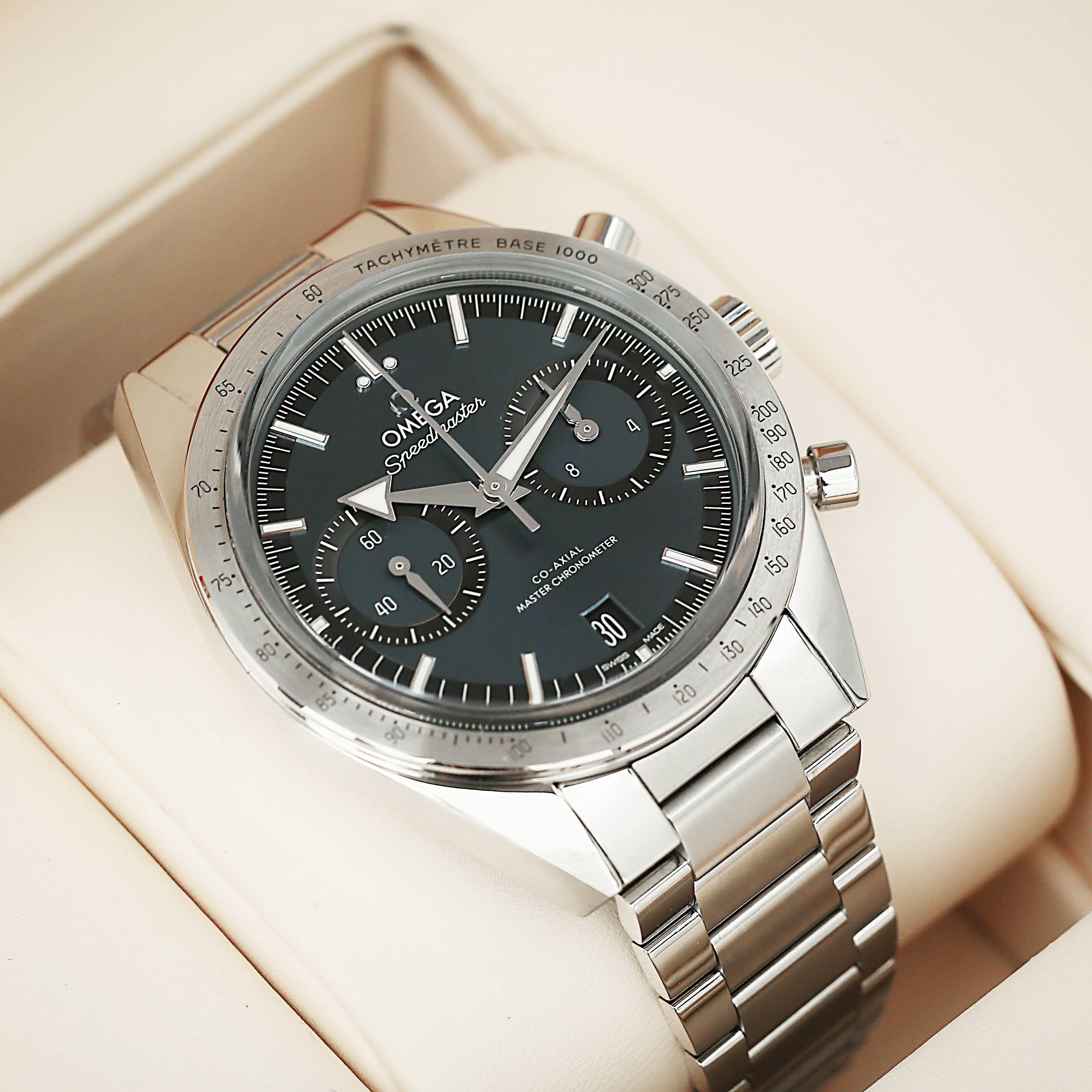 Speedmaster '57 Steel Blue Dial 40mm Product Image 1