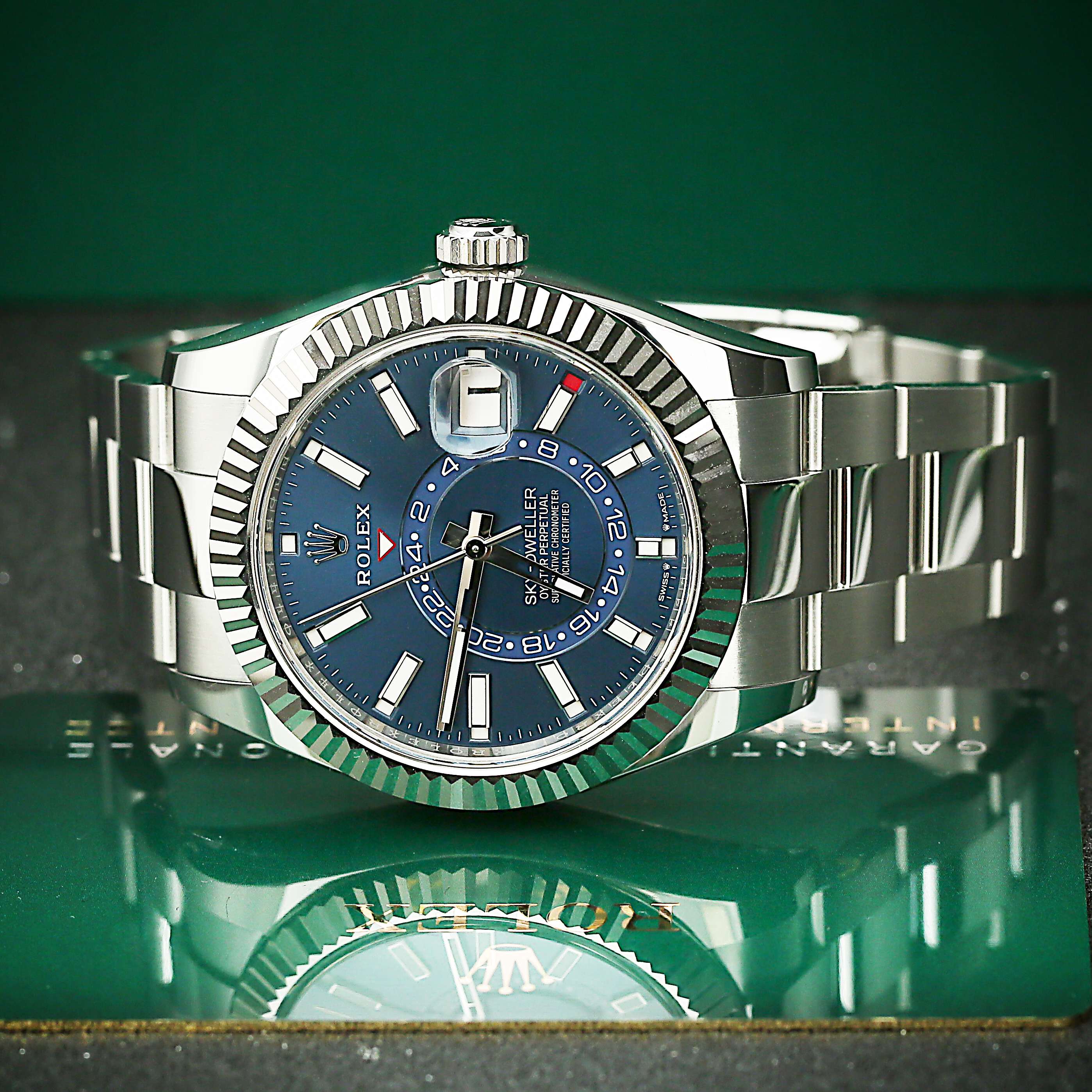 Sky-Dweller Steel Blue DIal 42mm Product Image 2
