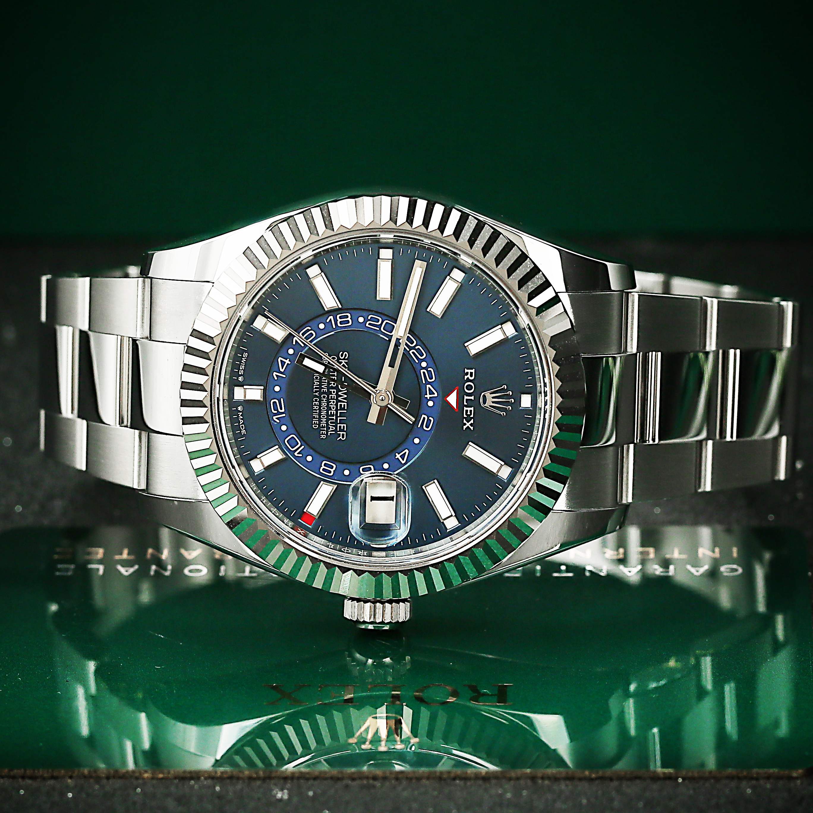 Sky-Dweller Steel Blue DIal 42mm Product Image 3