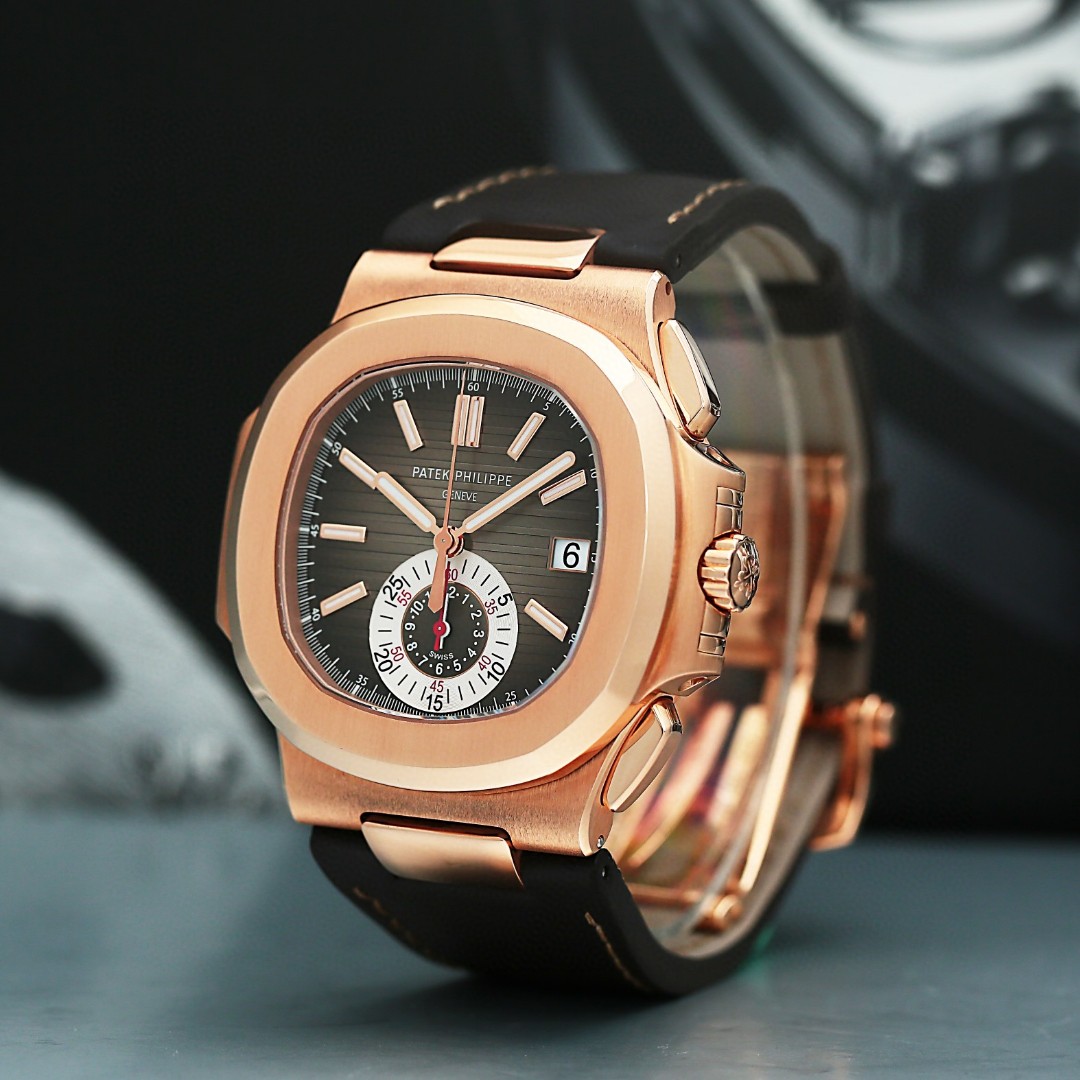 Nautilus Chronograph Rose Gold Black Dial 40mm Product Image 1