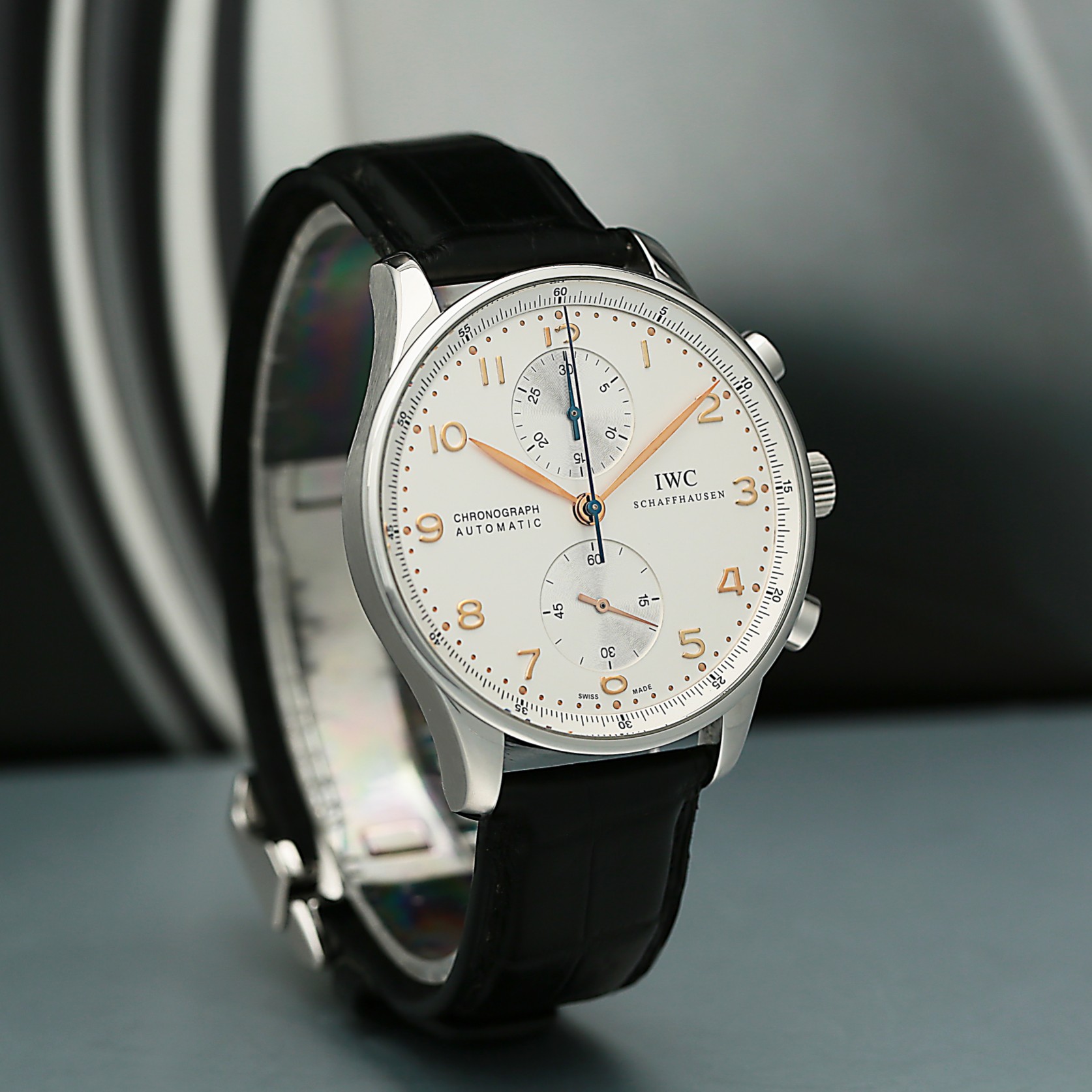 Portugieser Chronograph Steel Silver Dial 41mm Product Image 2