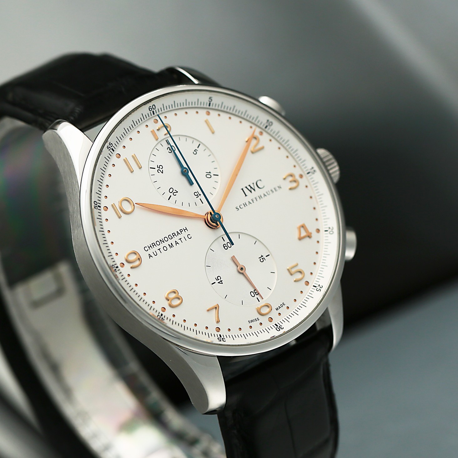 Portugieser Chronograph Steel Silver Dial 41mm Product Image 3