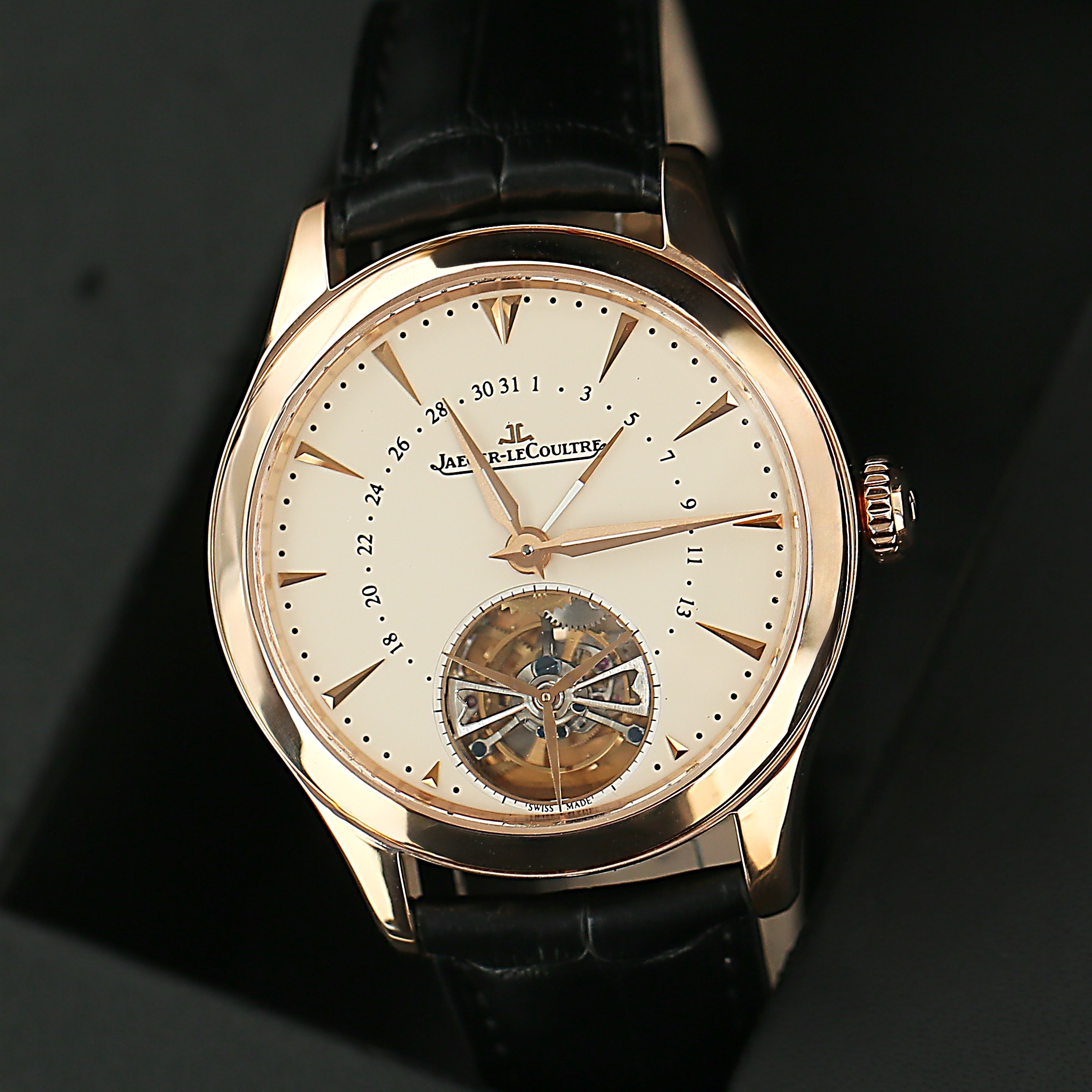 Master Date Tourbillon Rose Gold Beige Dial 39mm Product Image 2