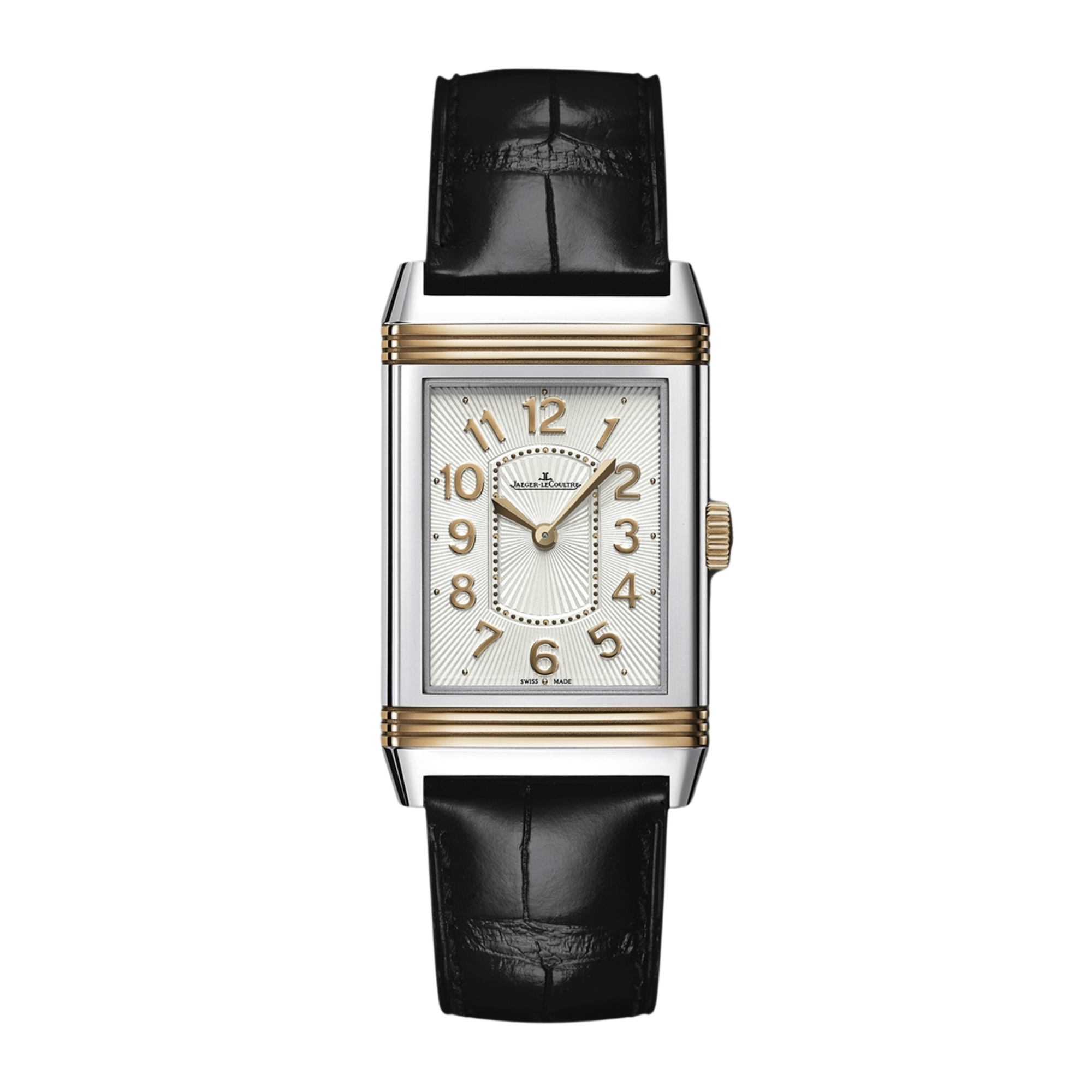Reverso Grande Lady Rose Gold & Steel Silver Dial 24mm Product Image