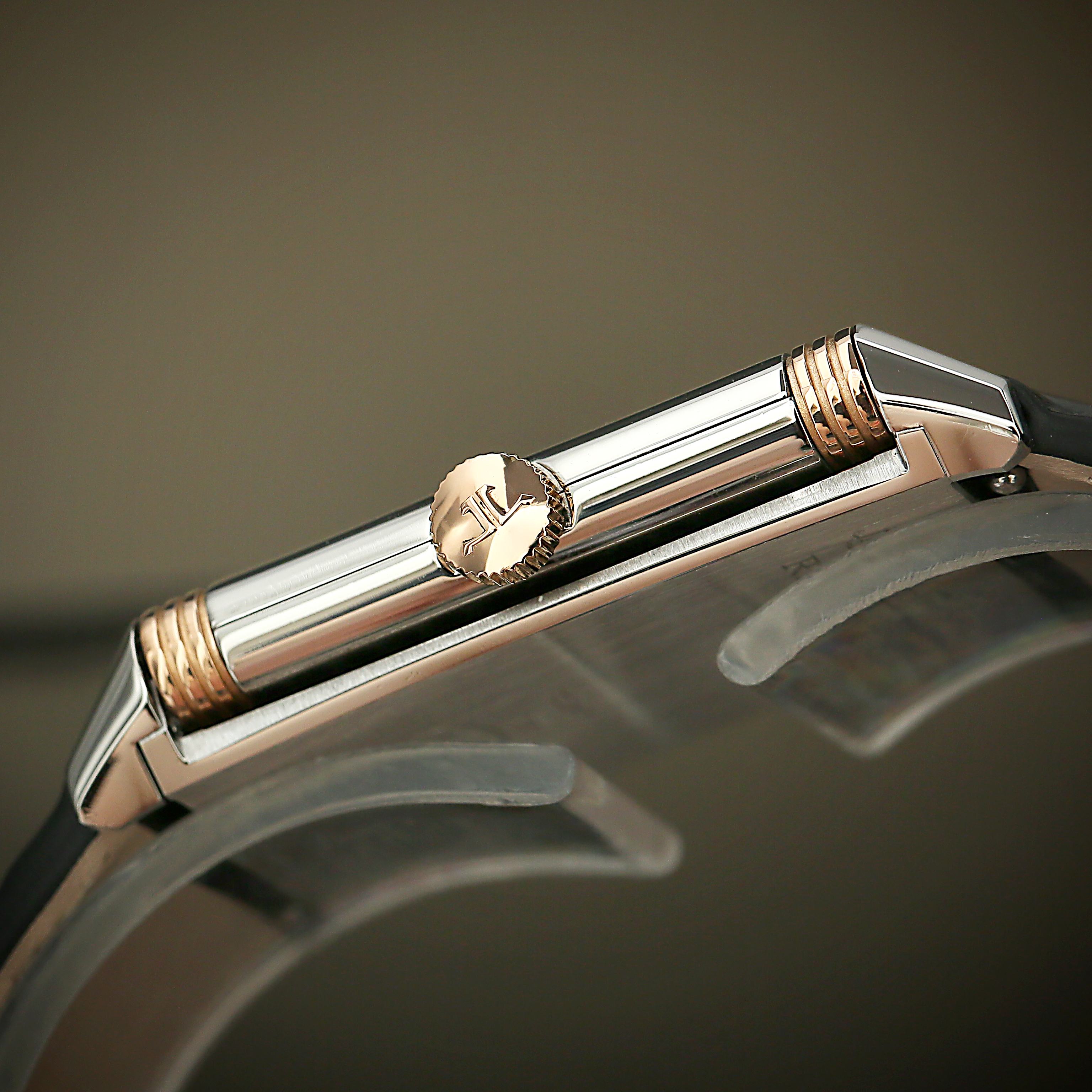 Reverso Grande Lady Rose Gold & Steel Silver Dial 24mm Product Image 3