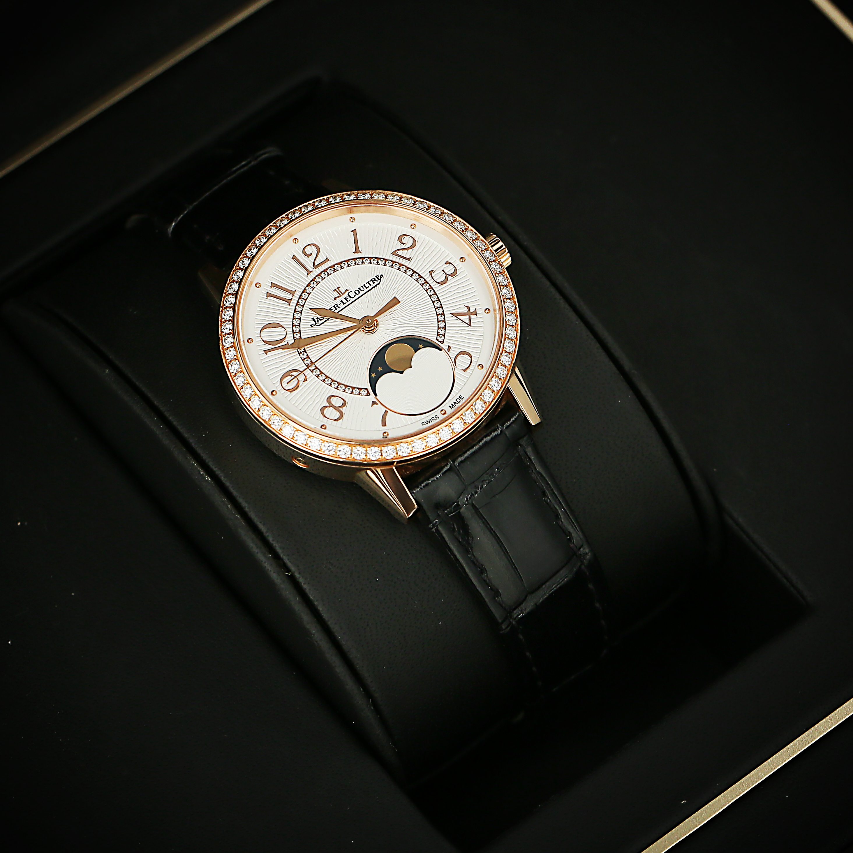 Rendez-Vous Moon Rose Gold Diamond Silver Dial 34mm Product Image 1