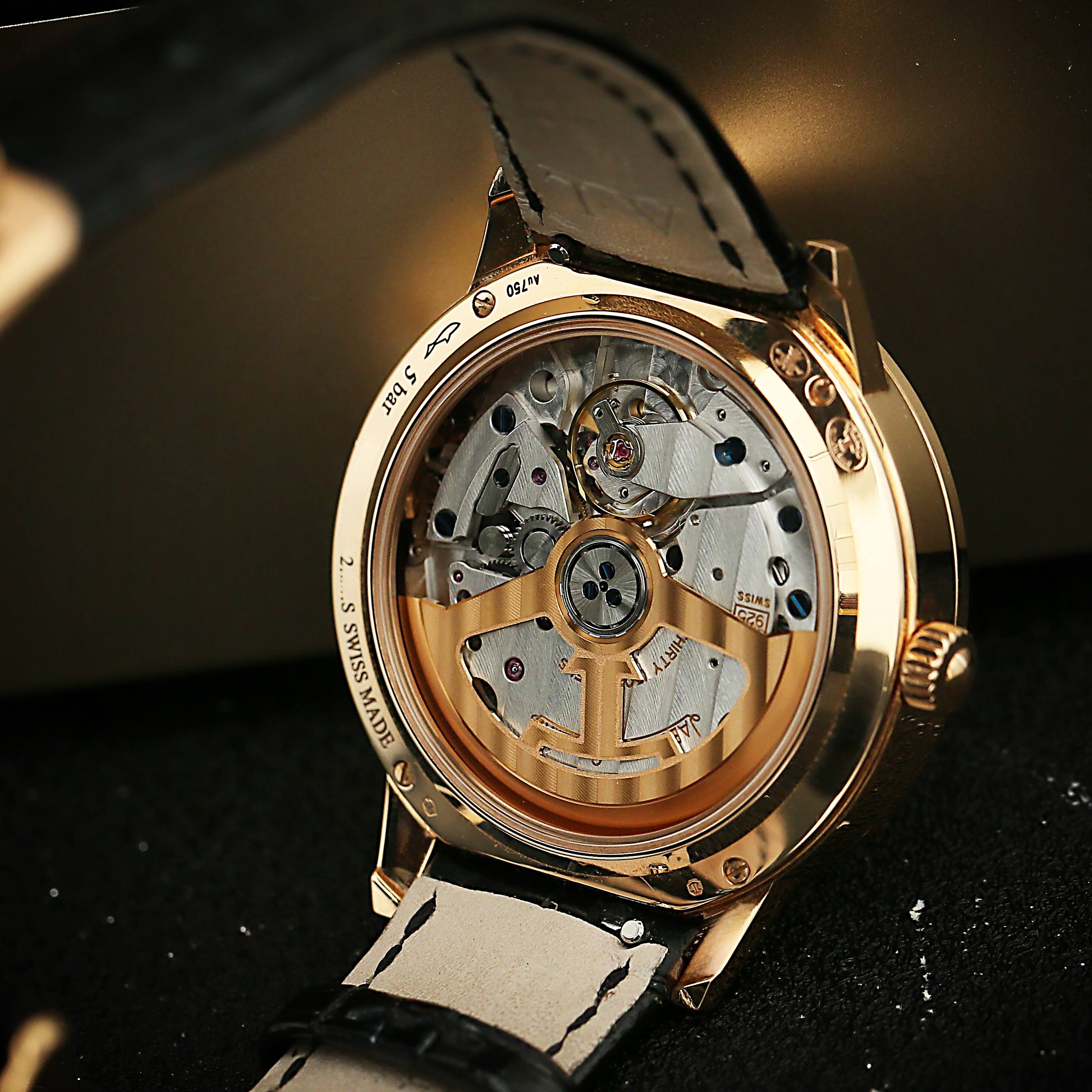 Rendez-Vous Moon Rose Gold Diamond Silver Dial 34mm Product Image 5