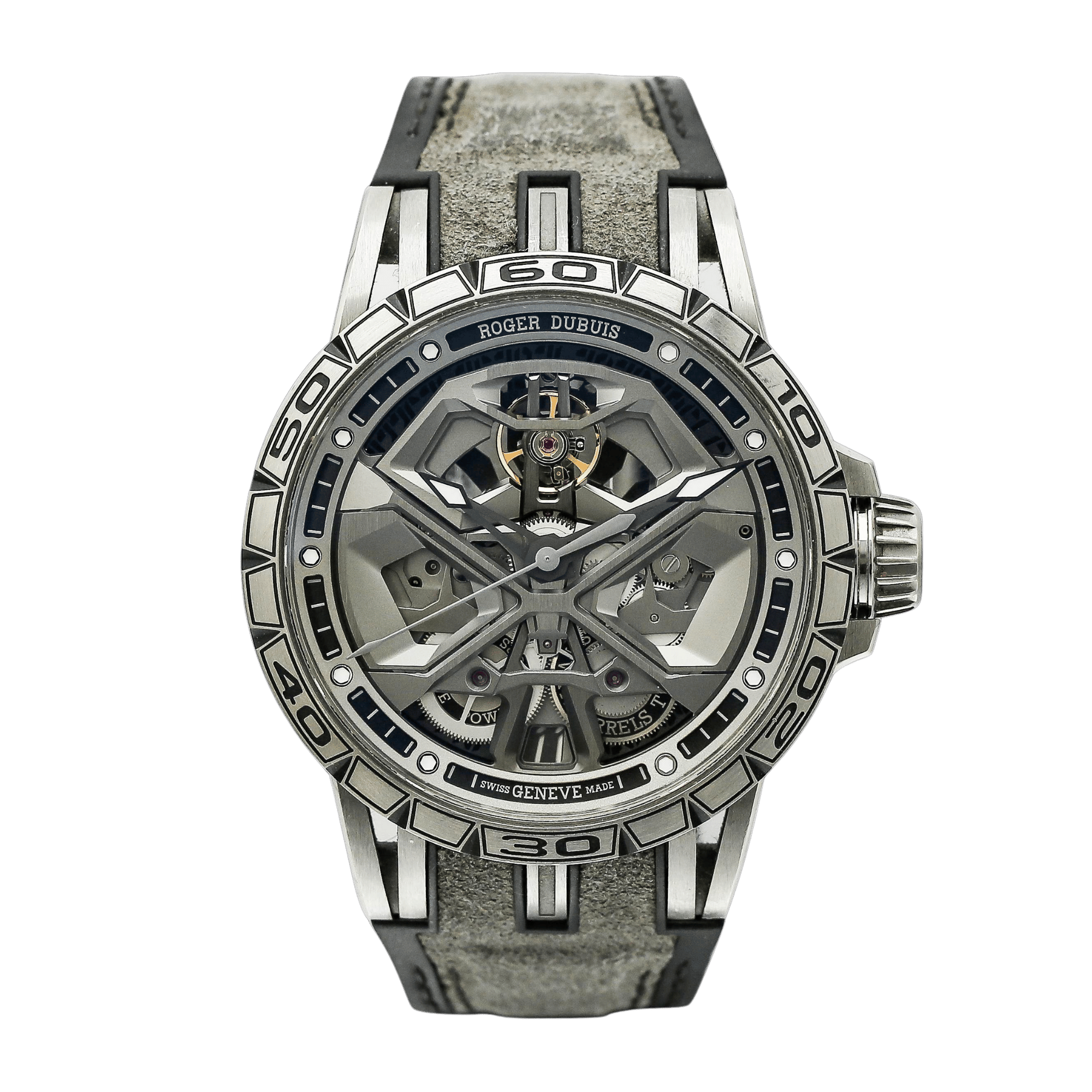 Excalibur Spider Monobalancier Huracán Titanium Skeleton Dial 45mm Product Image
